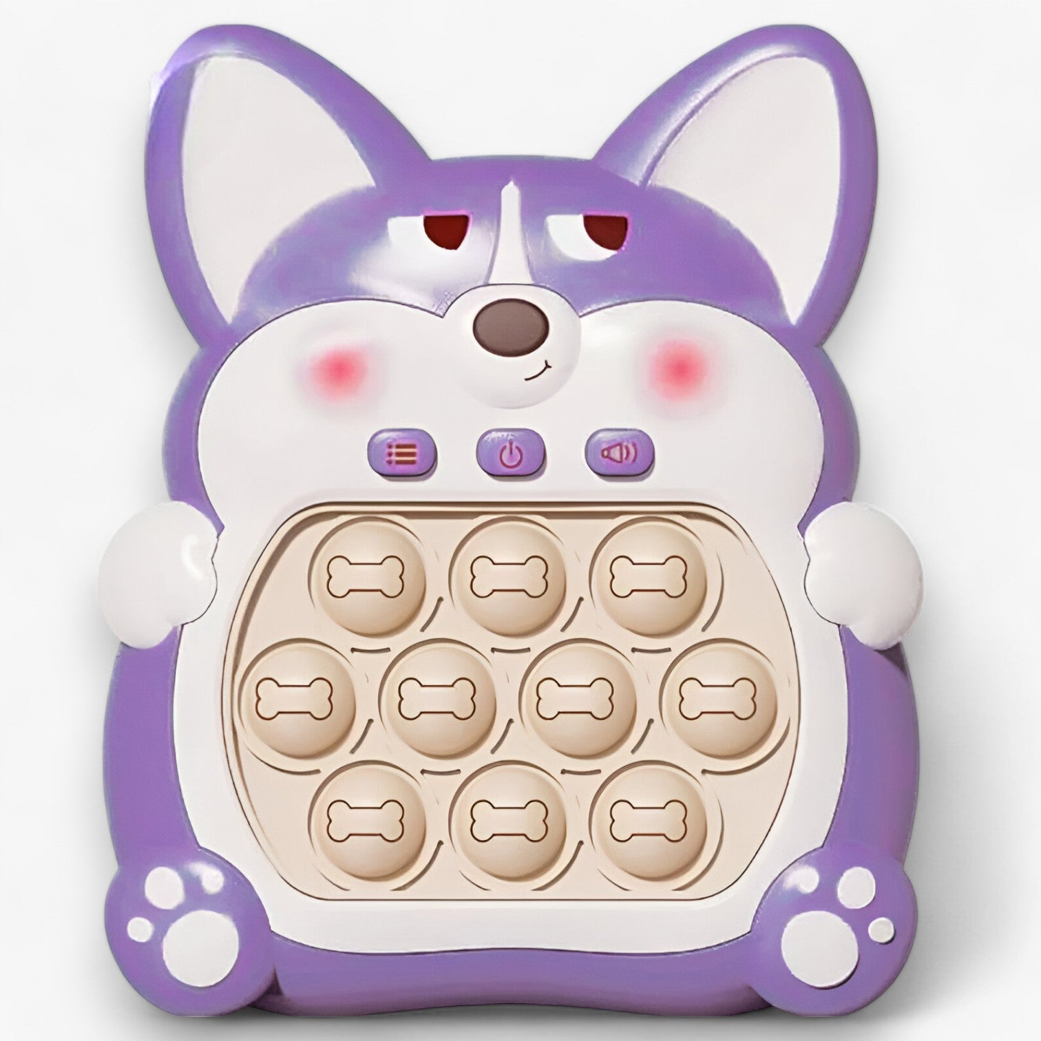 Macchina per Bolle Elettrica Pop | Sollievo dallo Stress e Divertimento di Gioco - Corgi viola - baby toys toys toys & gifts toys for kids - Concept Palermo