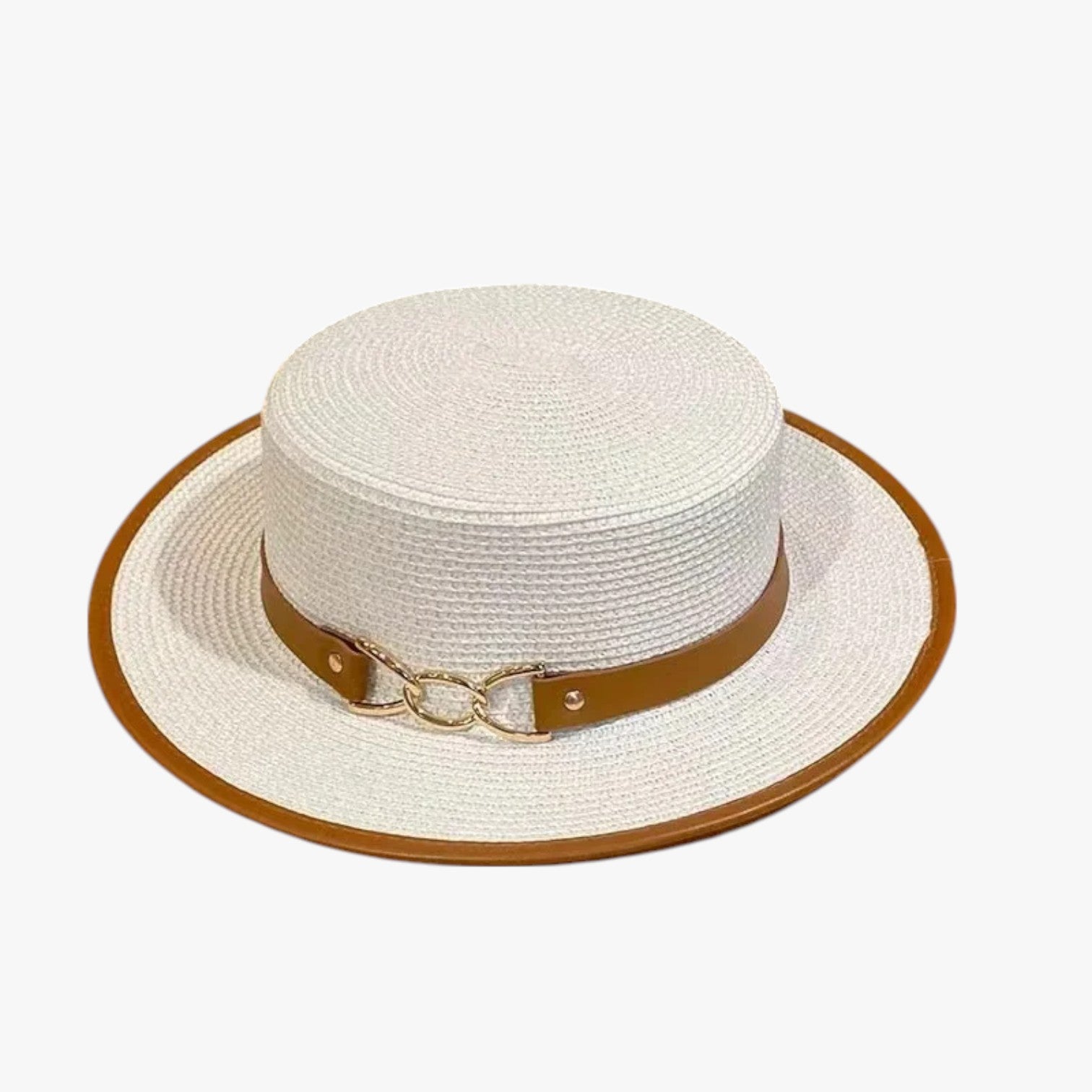 Kalani | Cappello Estivo di Paglia con Fiocco Elegante Donna - Bianco M 56-58cm - hat Hat for girls summer hat sun hat Sun Hats women hat - Concept Palermo