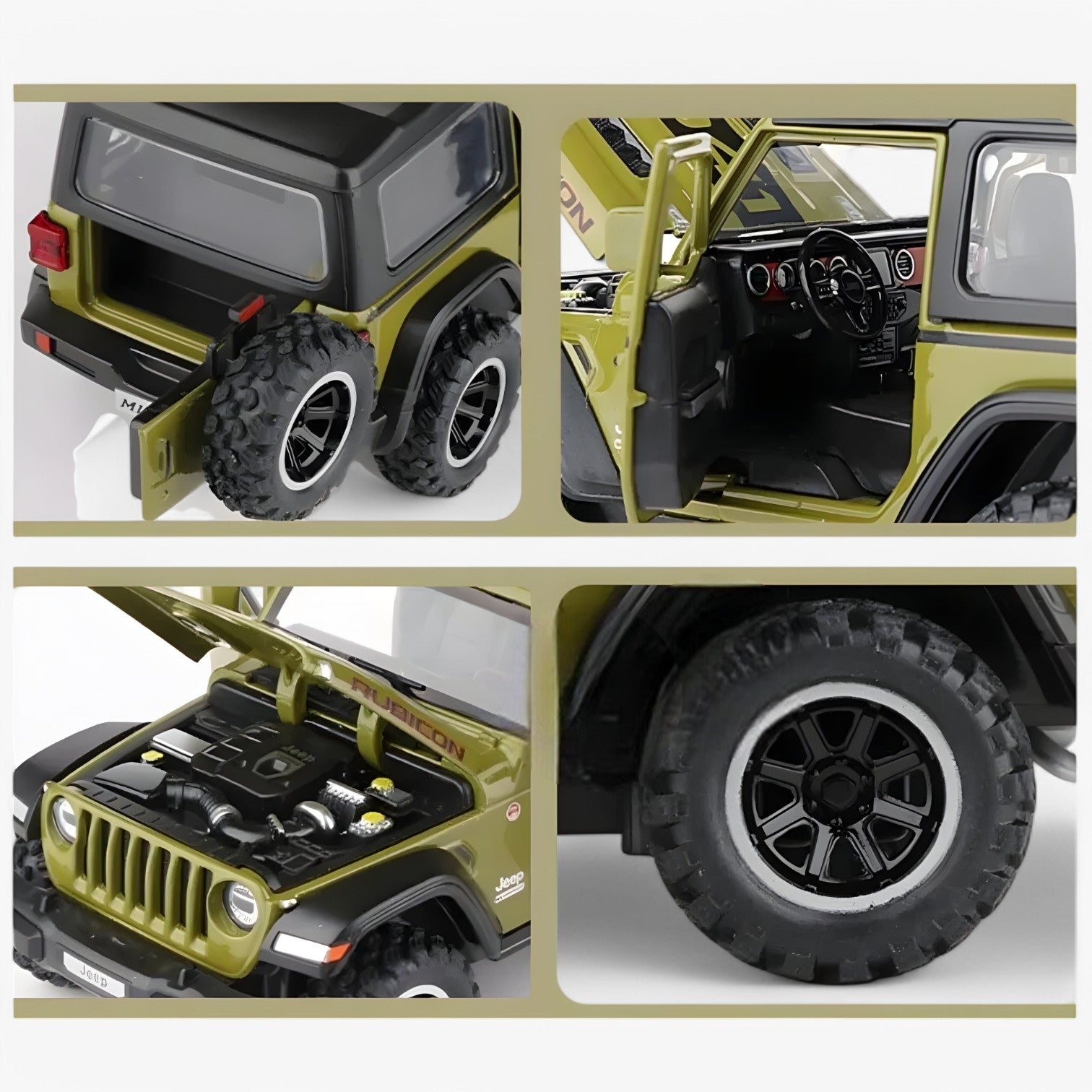 Camden | Wrangler Diecast – Divertimento off-road robusto con luci e suoni - - toys toys & gifts toys for kids - Concept Palermo