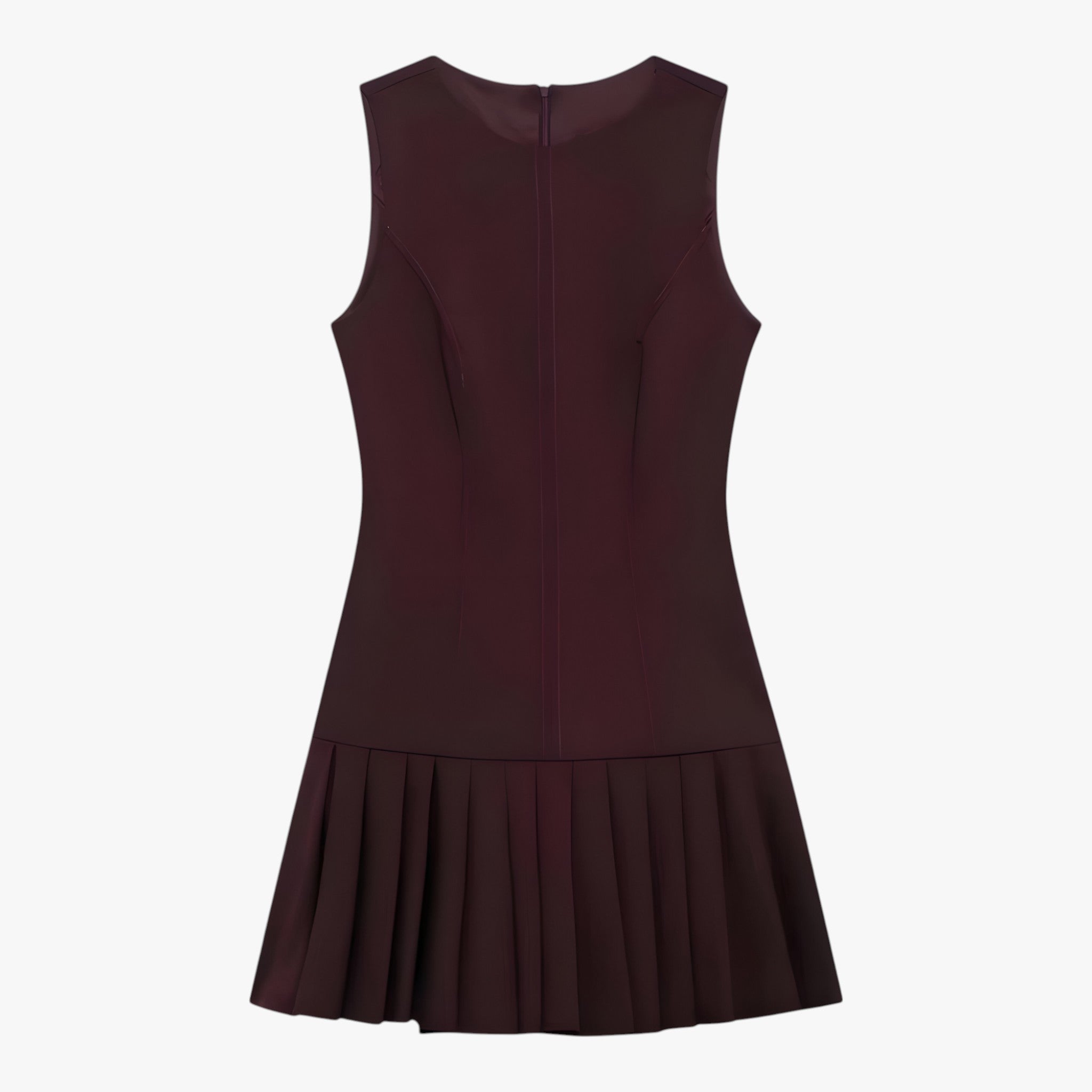 Lena | Mini abito - Classico e femminile - Borgogna - - Concept Palermo