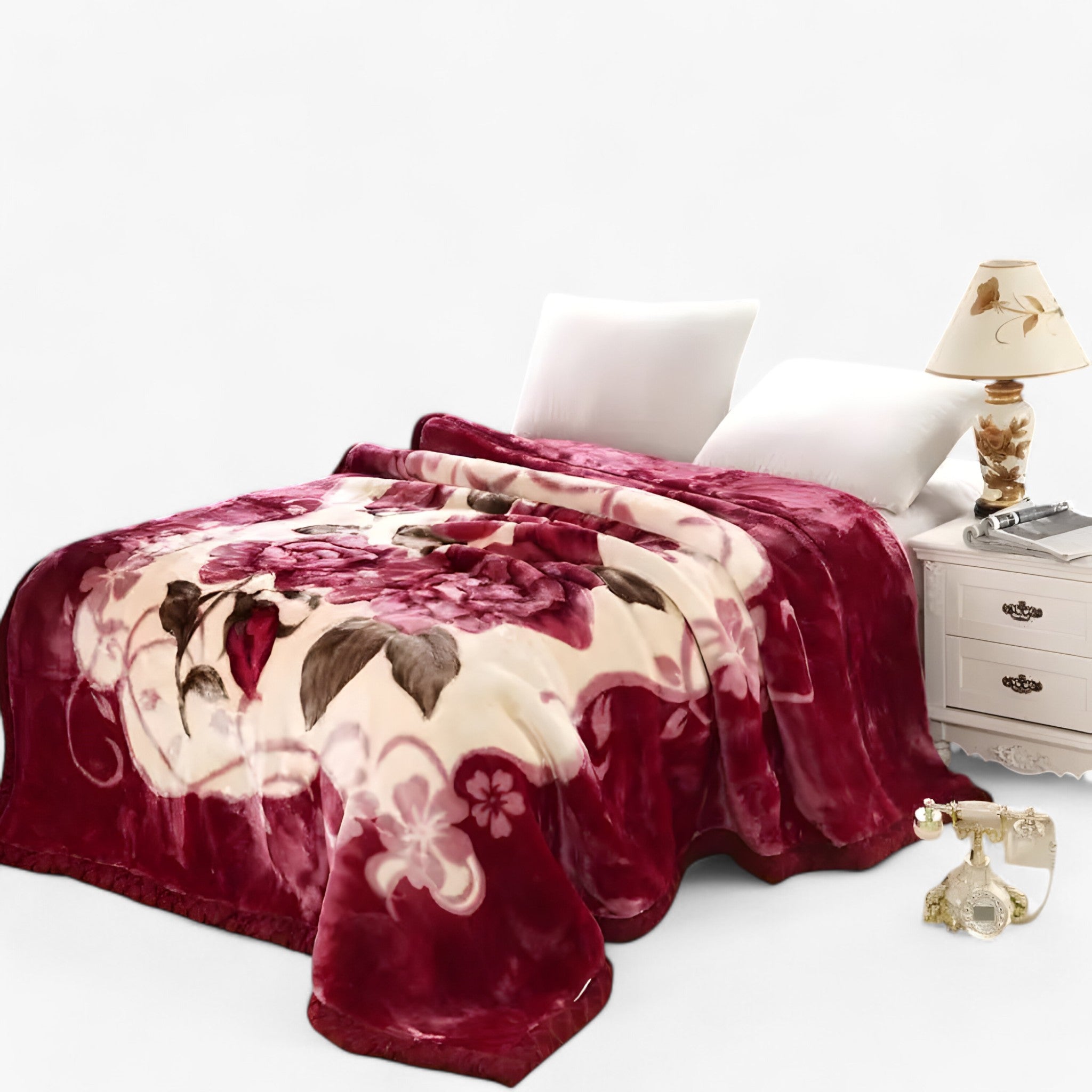 Elise | Coperta di coccole - Morbidezza floreale - Colore 4 - - Concept Palermo