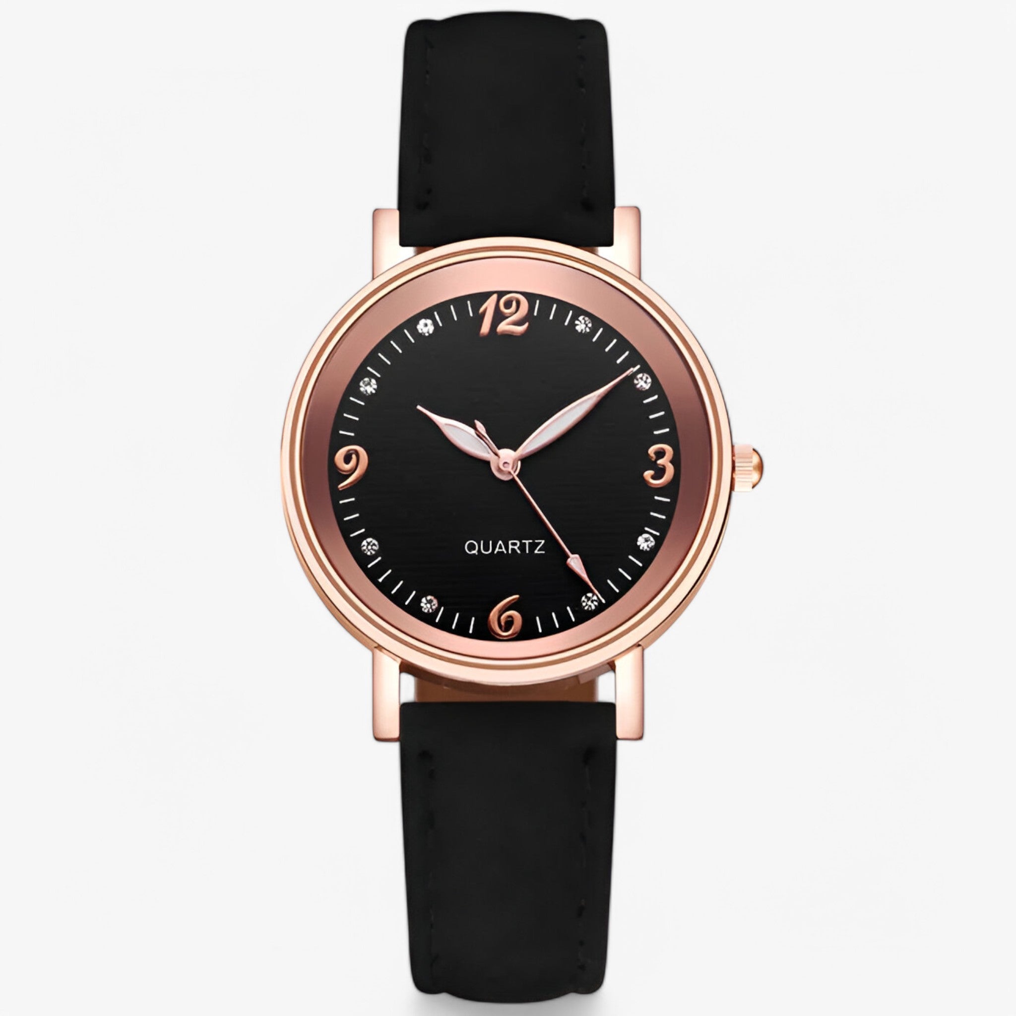 Danna | Orologio al Quarzo in Acciaio Inossidabile - Nera - female watch watch for women - Concept Palermo