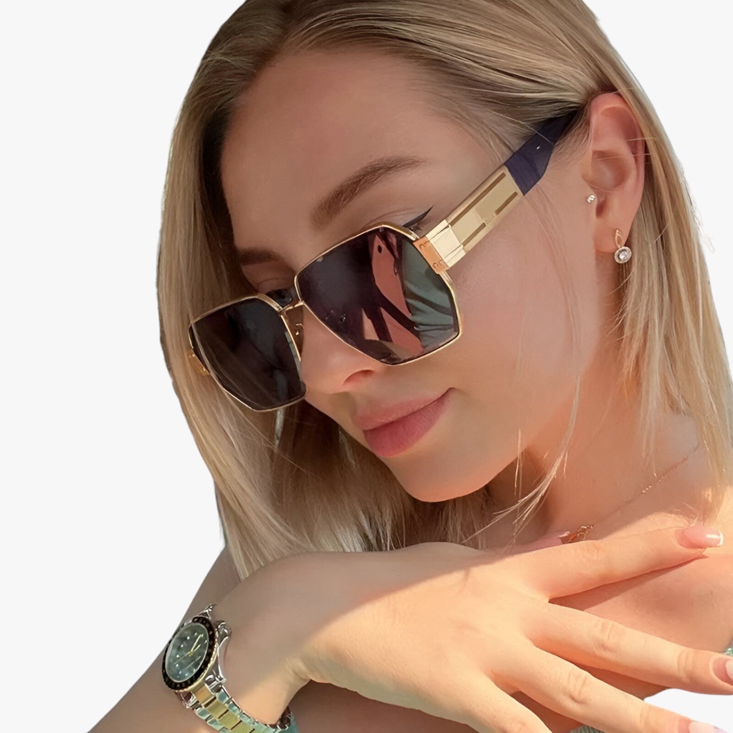 Zayla | Occhiali da sole retrò – Look alla moda e protezione UV400 - - cateye sunglasses Fashion Sunglasses polarized sunglasses women Sunglasses - Concept Palermo