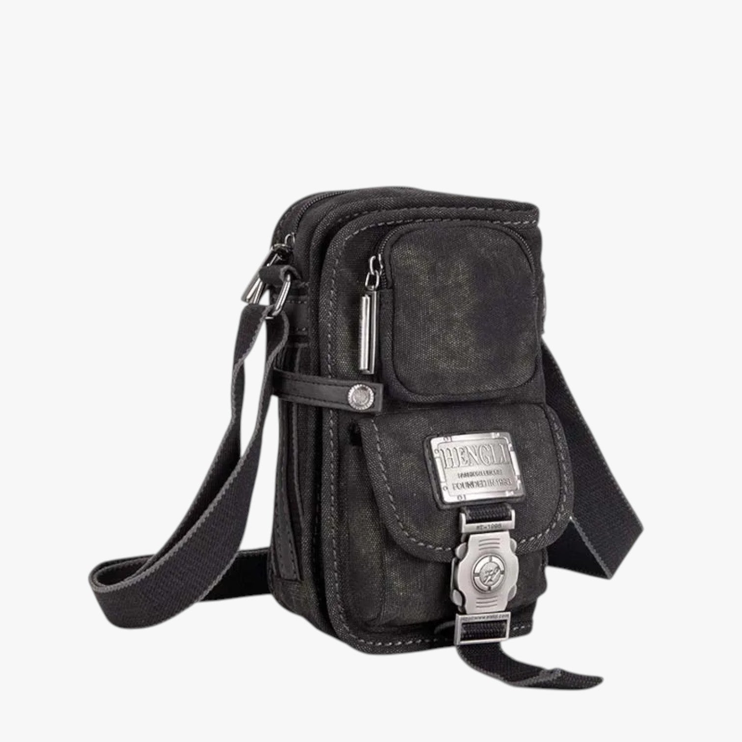 Evren | Elegante e pratica: la borsa a tracolla in tela perfetta per ogni viaggio - - Bags bags for men mens bag Shoulder Bags - Concept Palermo