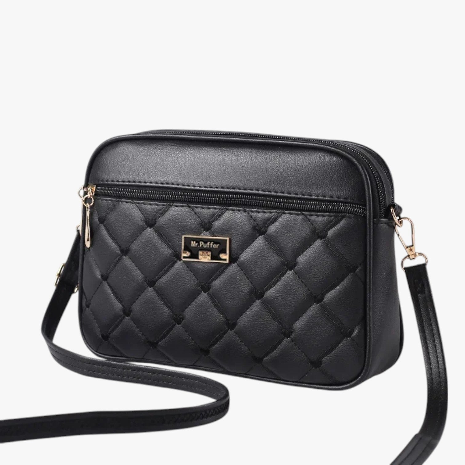 Camilla | Borsa a Spalla Donna 2025 in PU Lingge, Piccola e Versatile - Nero 26cm 8cm 18cm - bag Bags Crossbody Bags women bag women bags - Concept Palermo