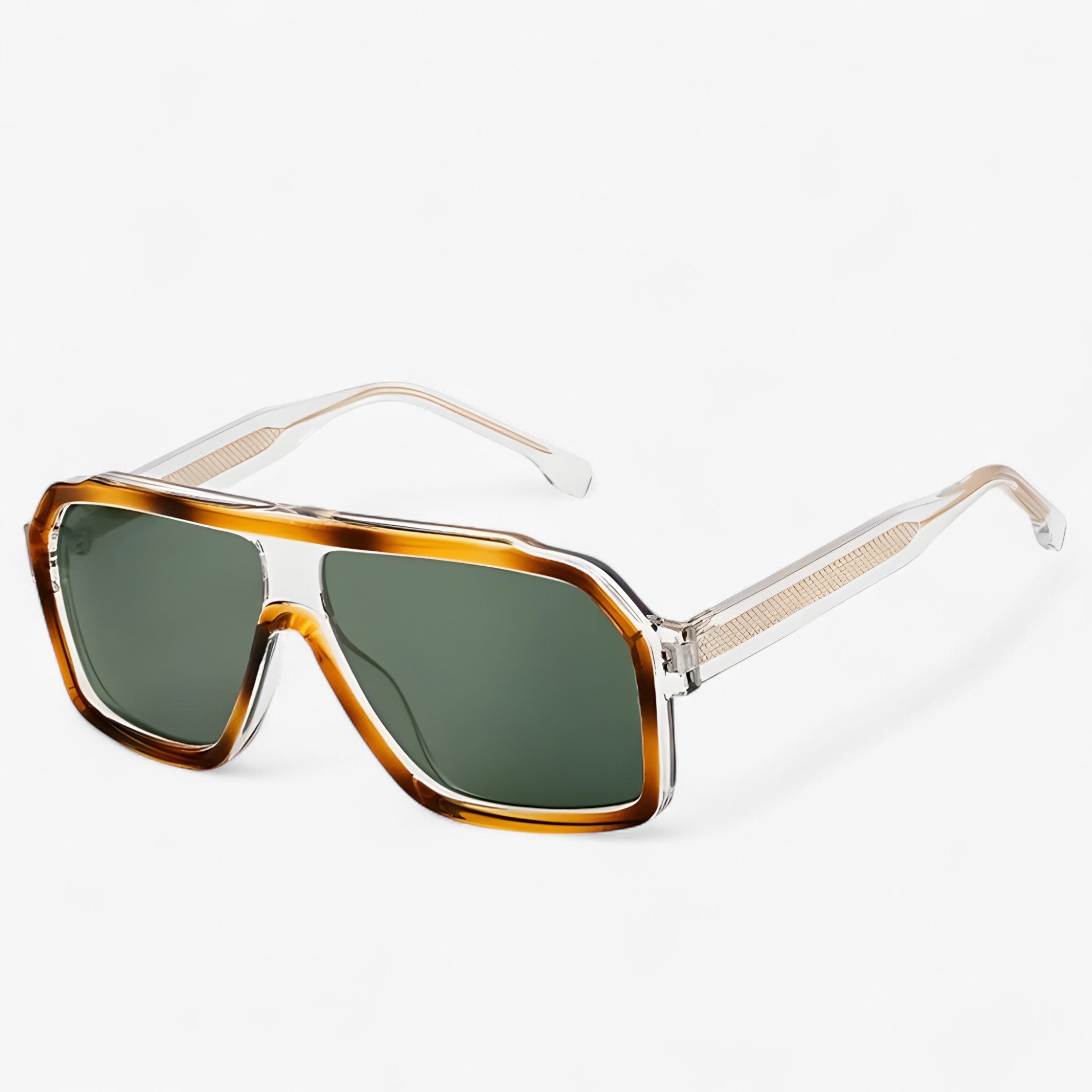 Viggo | Occhiali da sole punk oversize antivento - Verde - Fashion Sunglasses men sunglasses polarized mens sunglasses Polarized man sunglasses Sunglasses sunglasses polarized men - Concept Palermo