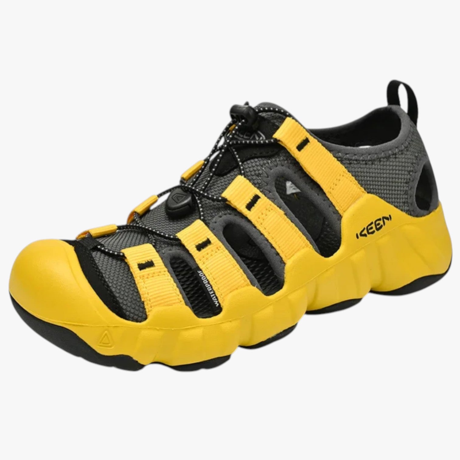 Jesse | Sandali Estivi Uomo in Pelle Bovina, Comodi e Resistenti - Giallo - breathable sandals casual sandals walking sandals - Concept Palermo