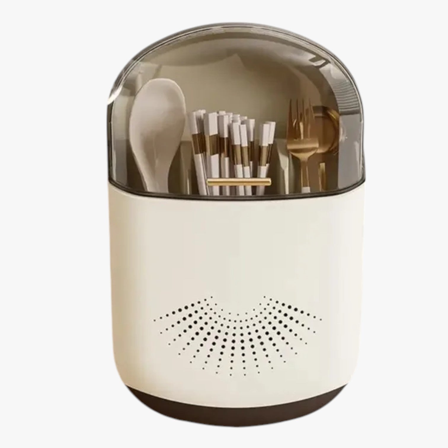 Gianni | Portabastoncini da muro con drenaggio e coperchio - - Kitchen kitchen accessory Kitchen Essentials kitchen organizer - Concept Palermo