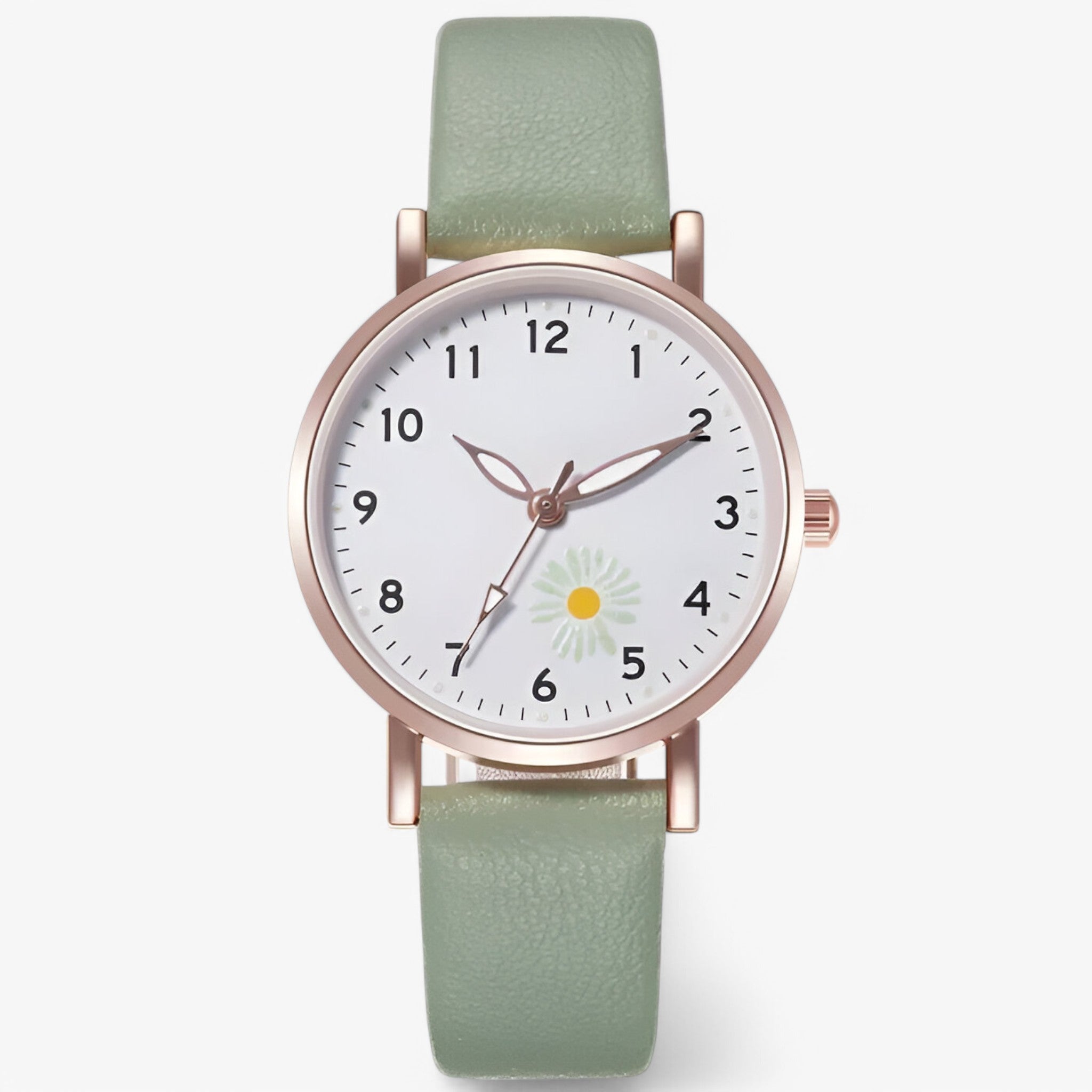 Clara | Orologio Retrò Luminoso da Donna - Verde menta - female watch watch for women - Concept Palermo
