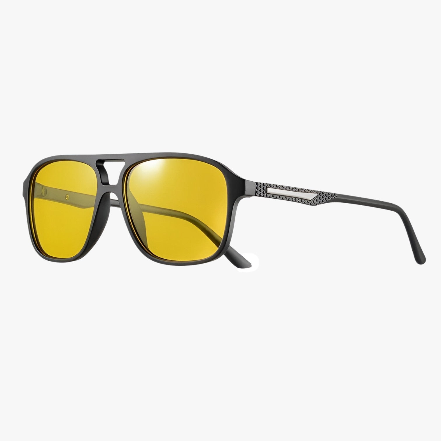 Harrison | Occhiali da sole quadrati retrò con protezione UV400 e visione notturna - - mens sunglasses Polarized man sunglasses Square Sunglasses Sunglasses sunglasses polarized men - Concept Palermo