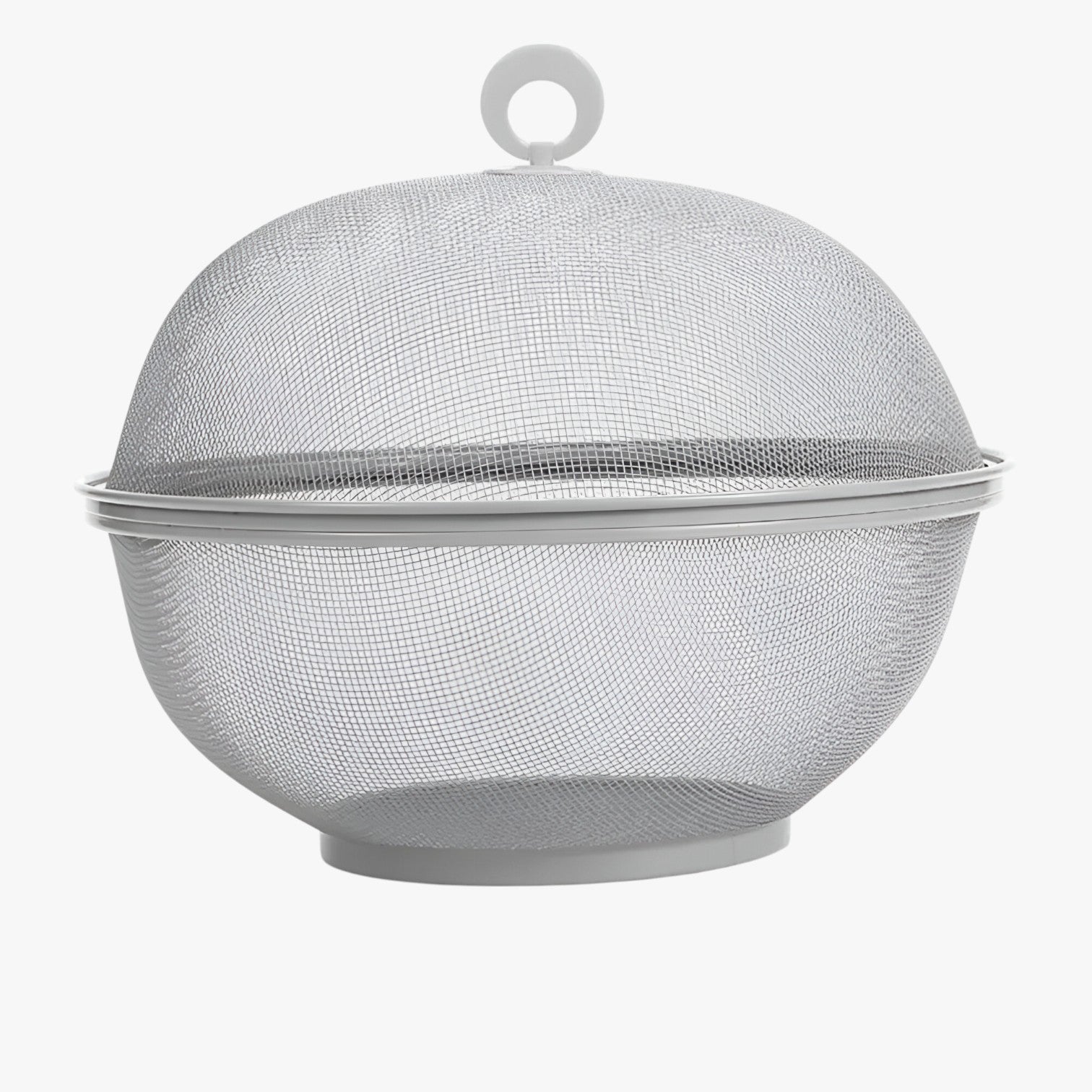 Edith | Vliegvrij & Ruim: Ciotola per frutta in acciaio inox con coperchio e grande capacità - - Kitchen kitchen accessory kitchen tools - Concept Palermo