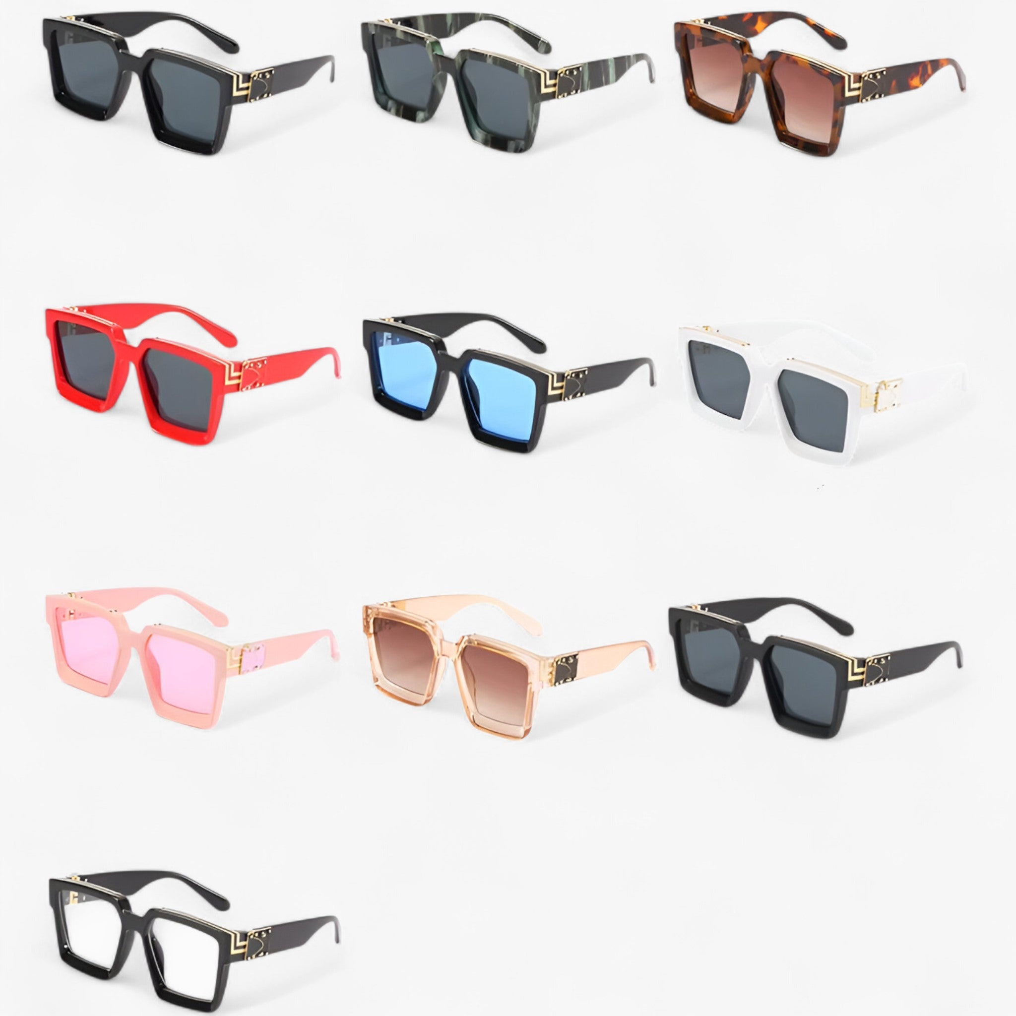 Manuel | Occhiali da sole a specchio quadrati retrò da uomo - - Fashion Sunglasses men sunglasses polarized Polarized man sunglasses Sunglasses sunglasses polarized men - Concept Palermo