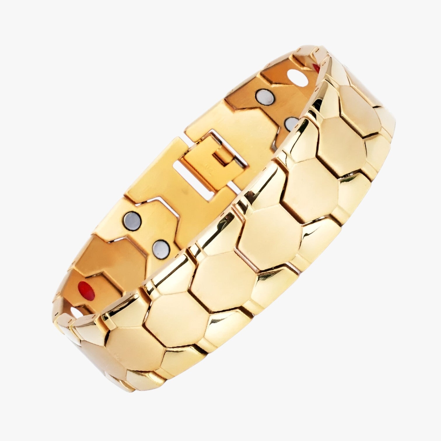 Jorosh | Bracciale geometrico rimovibile per uomini - Oro - BRACELET mens accessory mens bracelet - Concept Palermo