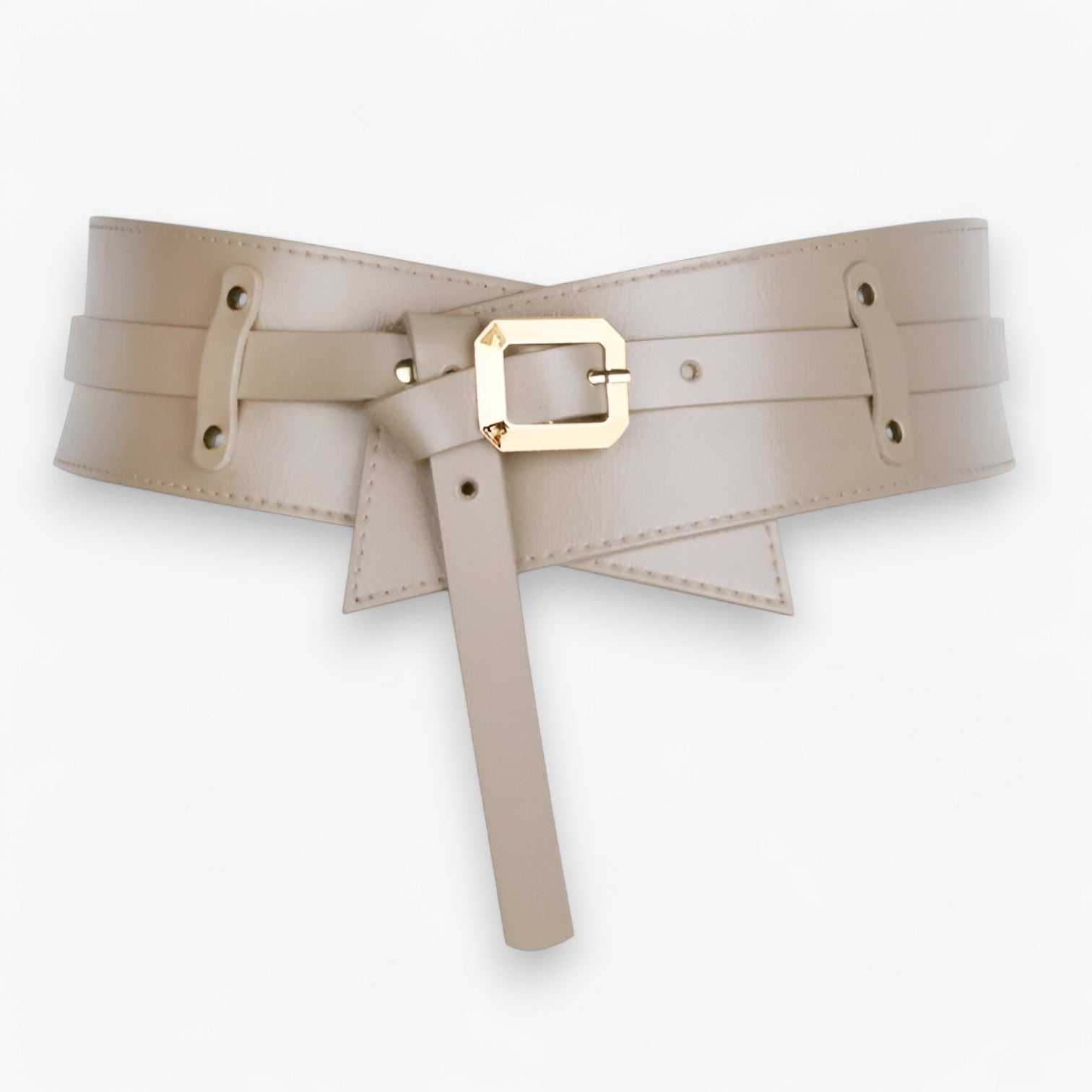 Rosie | Cintura in vera pelle multifunzionale con stile - Albicocca - belt buckle women Belts waist belt for women - Concept Palermo