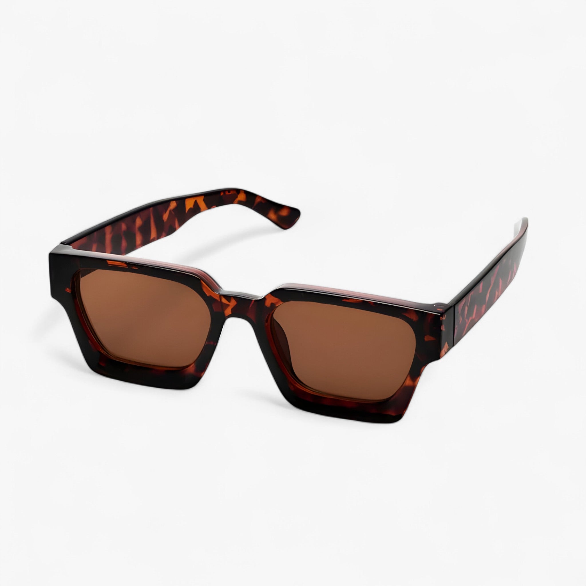 Alaric | Occhiali da sole neri quadrati di lusso unisex firmati - 2-Marrone - men sunglasses polarized mens sunglasses Polarized man sunglasses Sunglasses sunglasses polarized men - Concept Palermo
