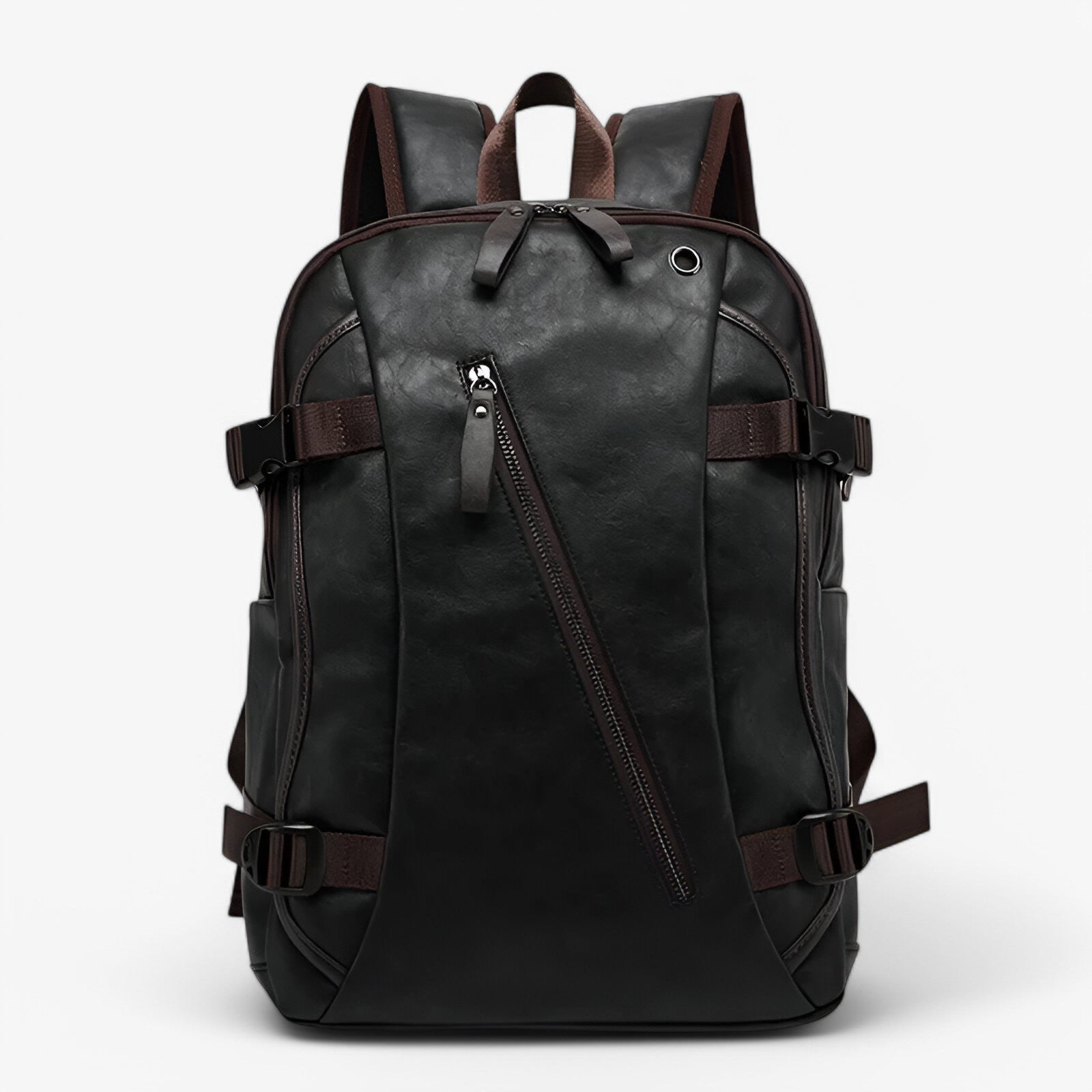 Summit | Zaino in pelle premium - Caffè nero - - Concept Palermo