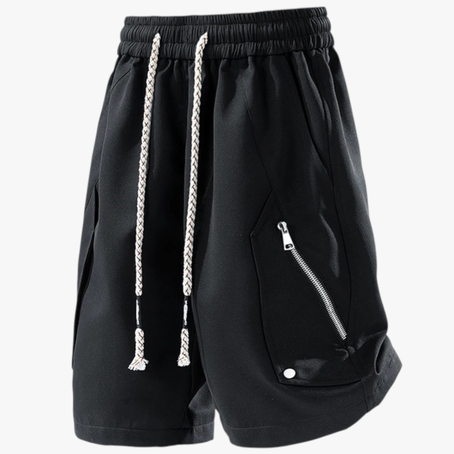 Ethan | Maxi Comfort - Pantaloncini da uomo leggeri e comodi per l'estate - nero - Herren Shorts komfortable Shorts shorts for men Summer shorts - Concept Palermo