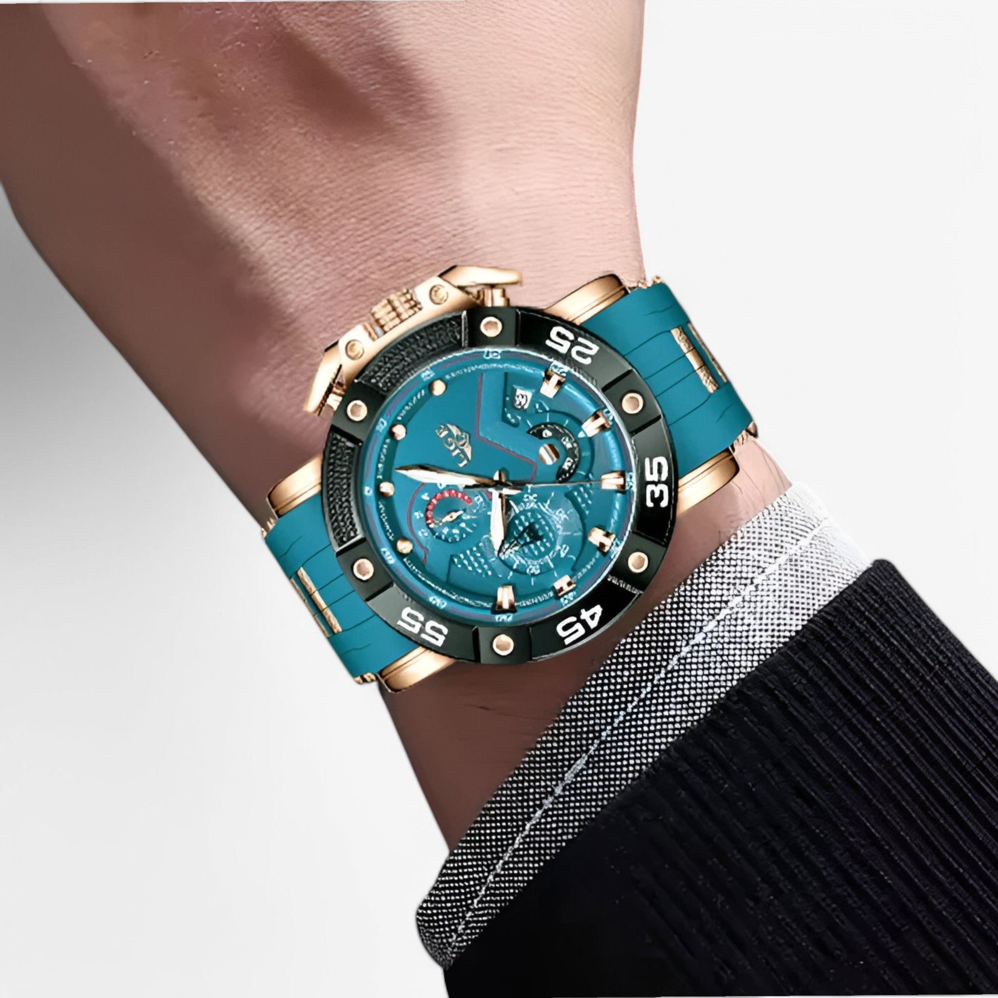 Paco | Orologio da uomo militare sportivo al quarzo “Paco – Creato Per Chi Ama L’Azione.” - - watch for men - Concept Palermo