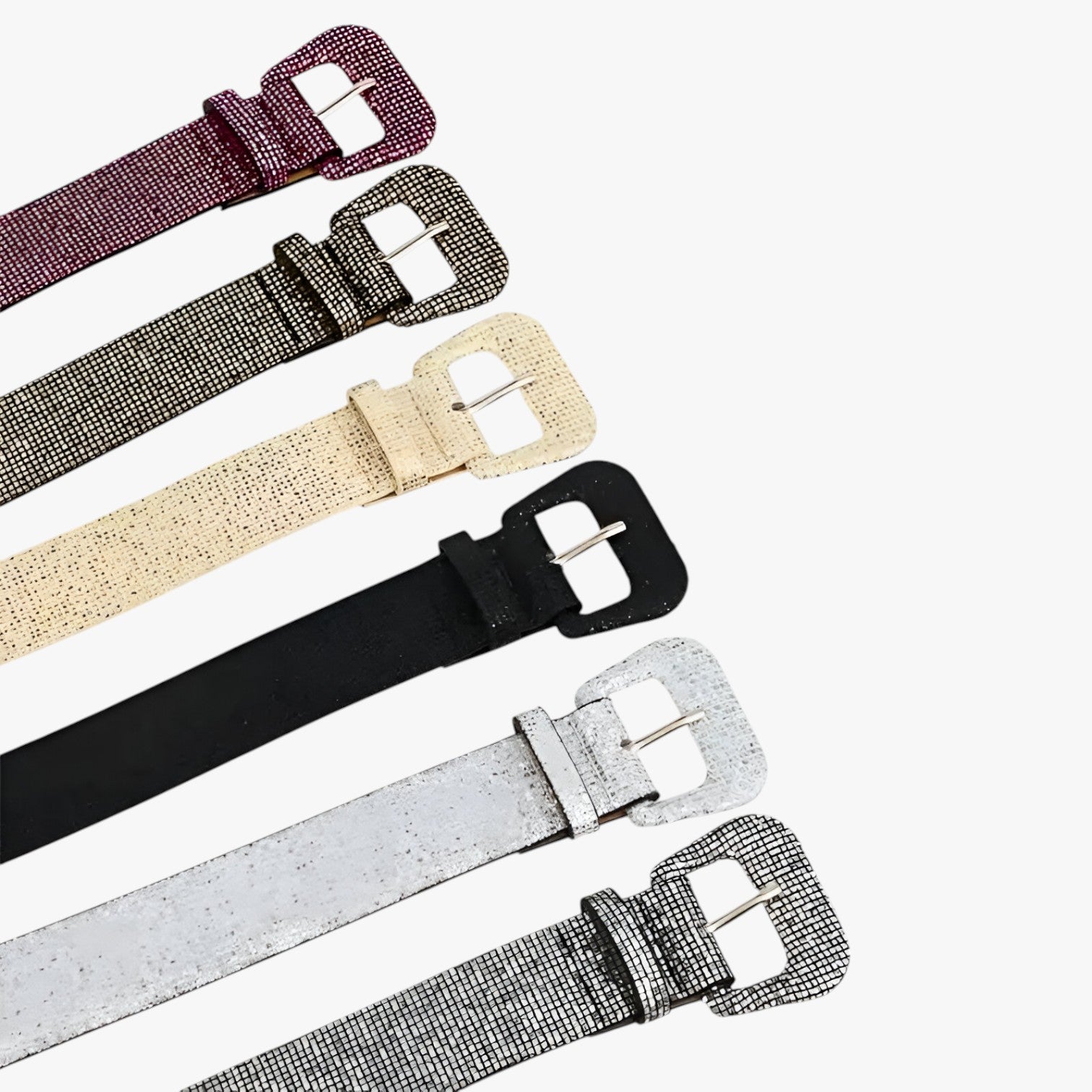 Zoe | Cintura Brillante con Paillettes per Jeans e Cappotti - - Belts belts for woman waist belt for women women belts Womens belt - Concept Palermo