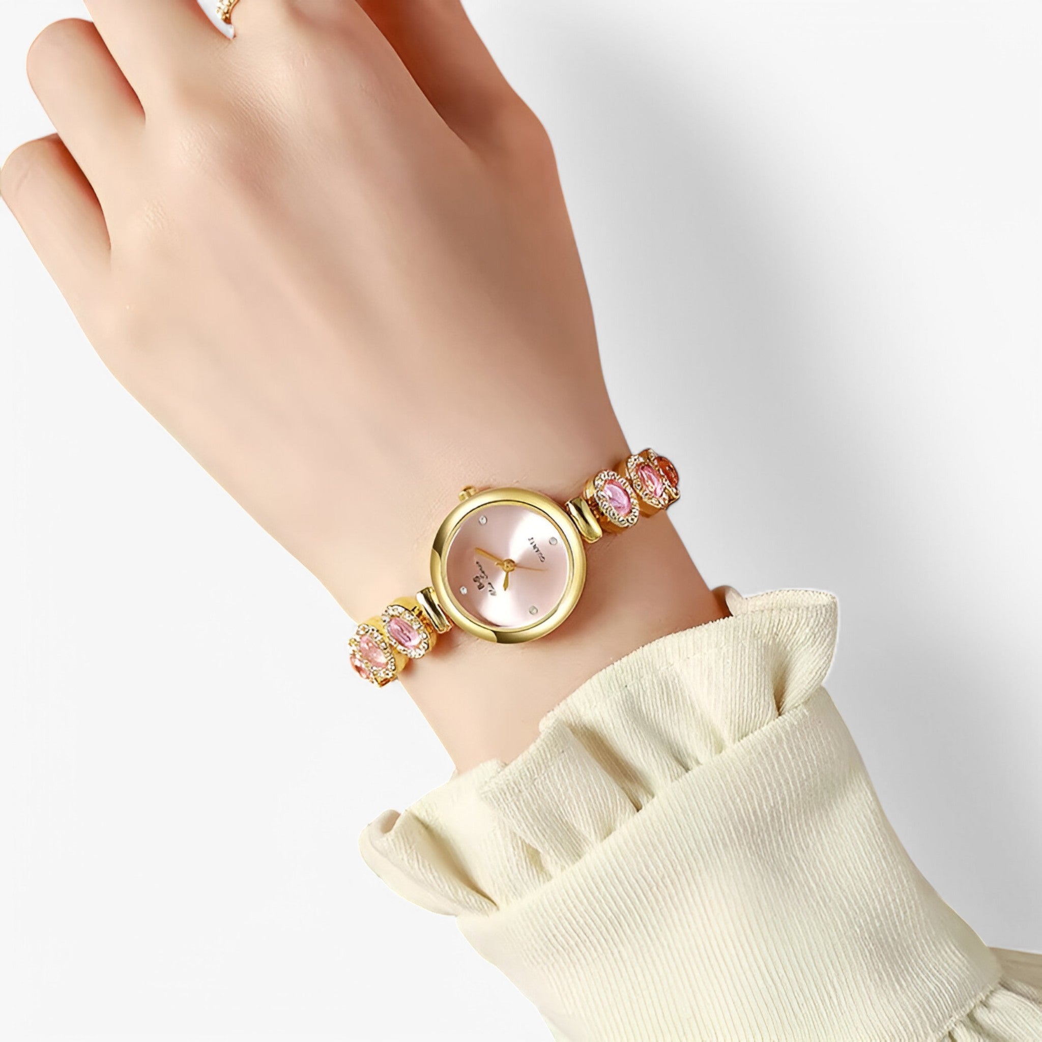 Veronica | Orologio da donna con pietre verdi e design ispirato ai brand di lusso - - female watch watch for women - Concept Palermo