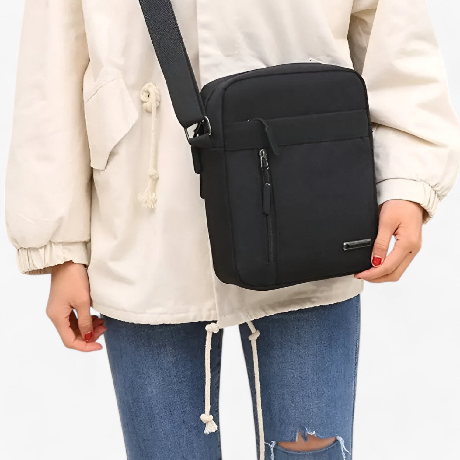 Grayson | Borsa a Spalla da Uomo Oxford - Sostenibile, Stilosо e Pronta per Affari - - bag mens bag Shoulder Bags - Concept Palermo