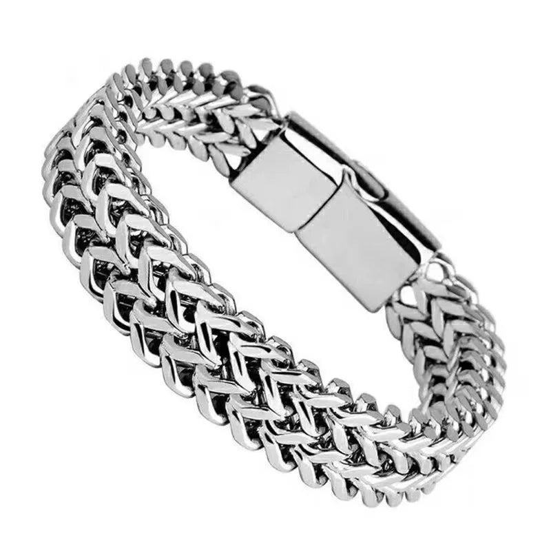 Yanis | Bracciale in acciaio inossidabile – chiusura invisibile e vestibilità perfetta - - BRACELET mens accessory mens bracelet - Concept Palermo