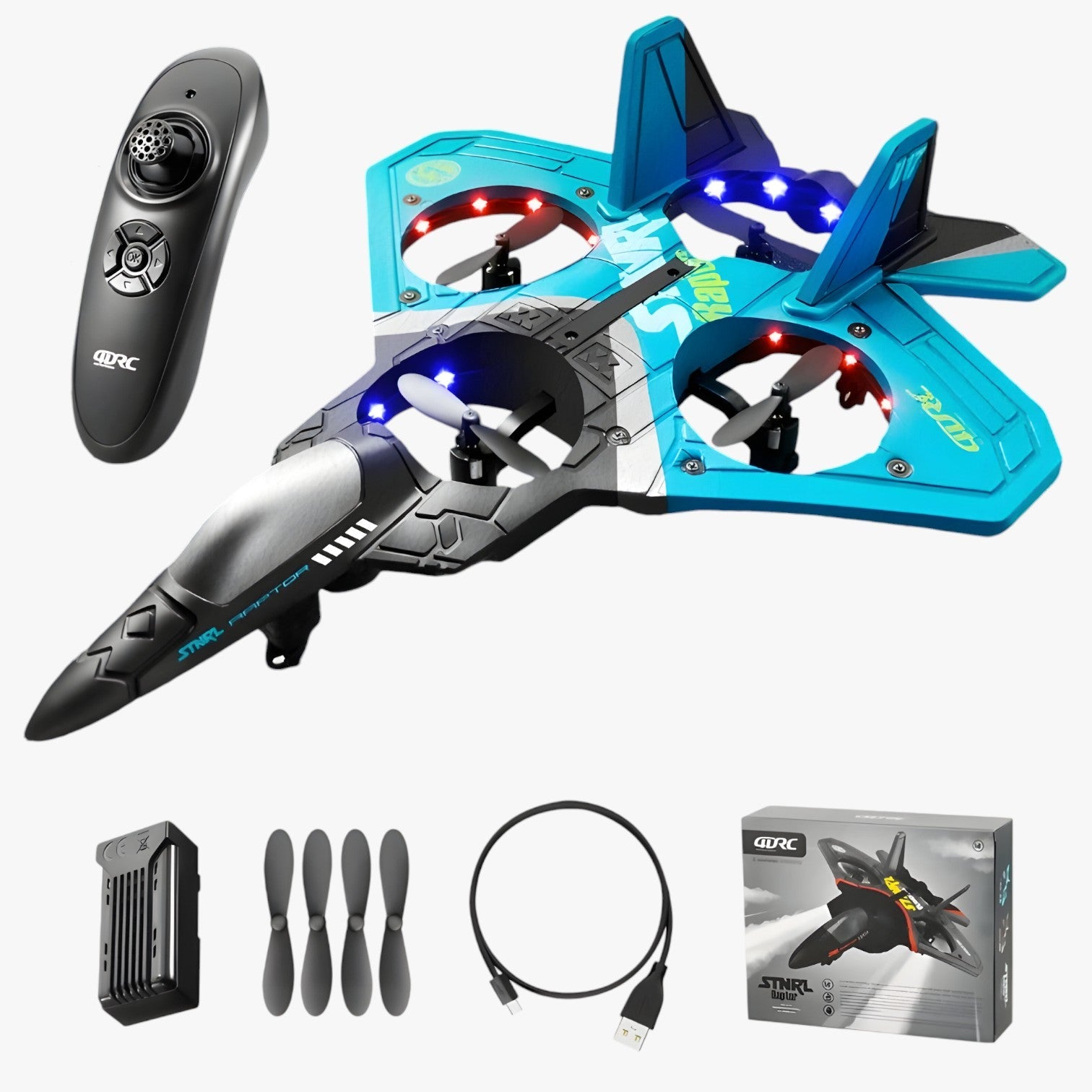 Hank | Aereo da Combattimento RC – Stabile, Durevole e Facile da Guidare - - toys toys & gifts TOYS AND GAMES toys for kids - Concept Palermo