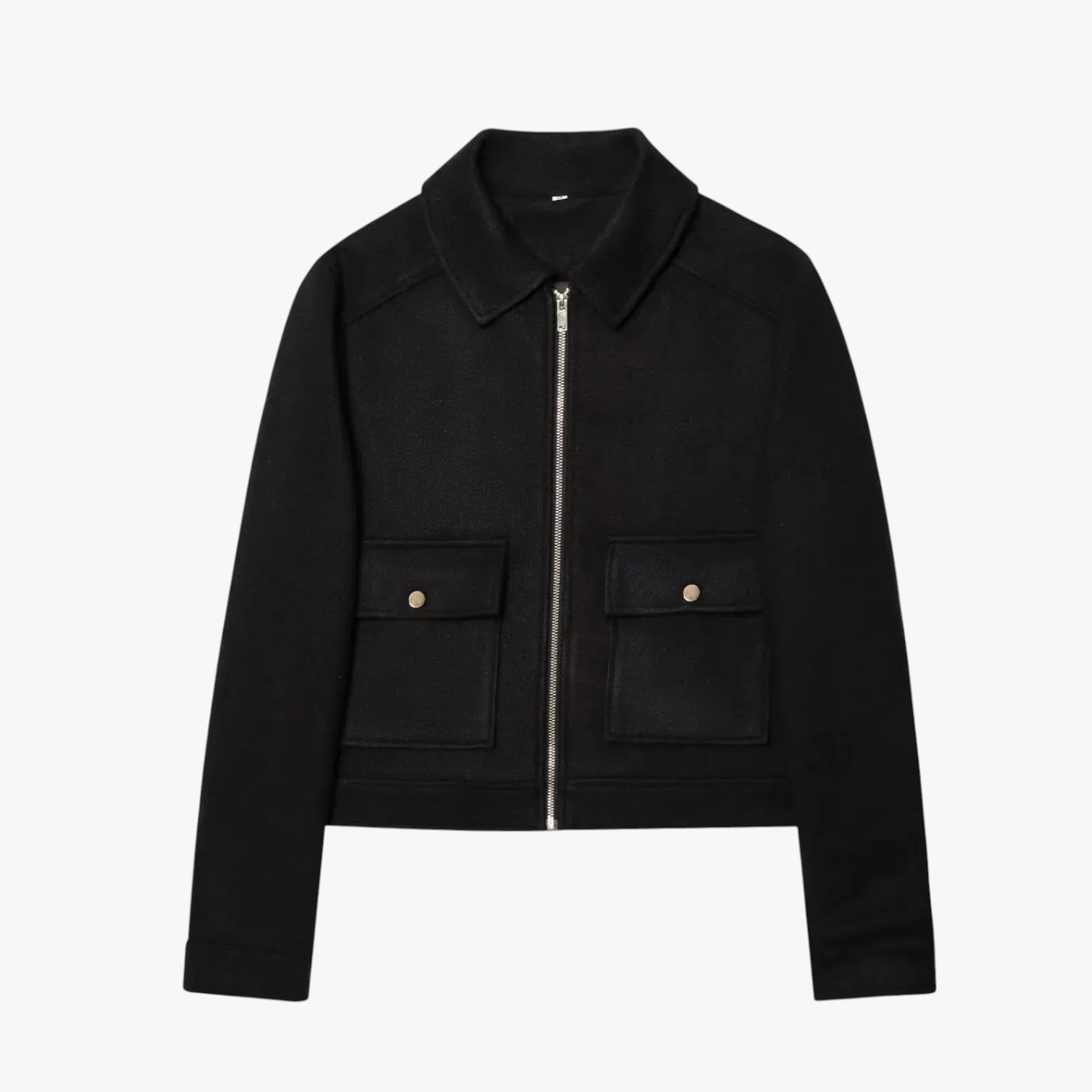 Alison | Elegante giacca invernale da strada: calda, pratica e con tasche - nero - coats coats for women Jackets & Coats - Concept Palermo