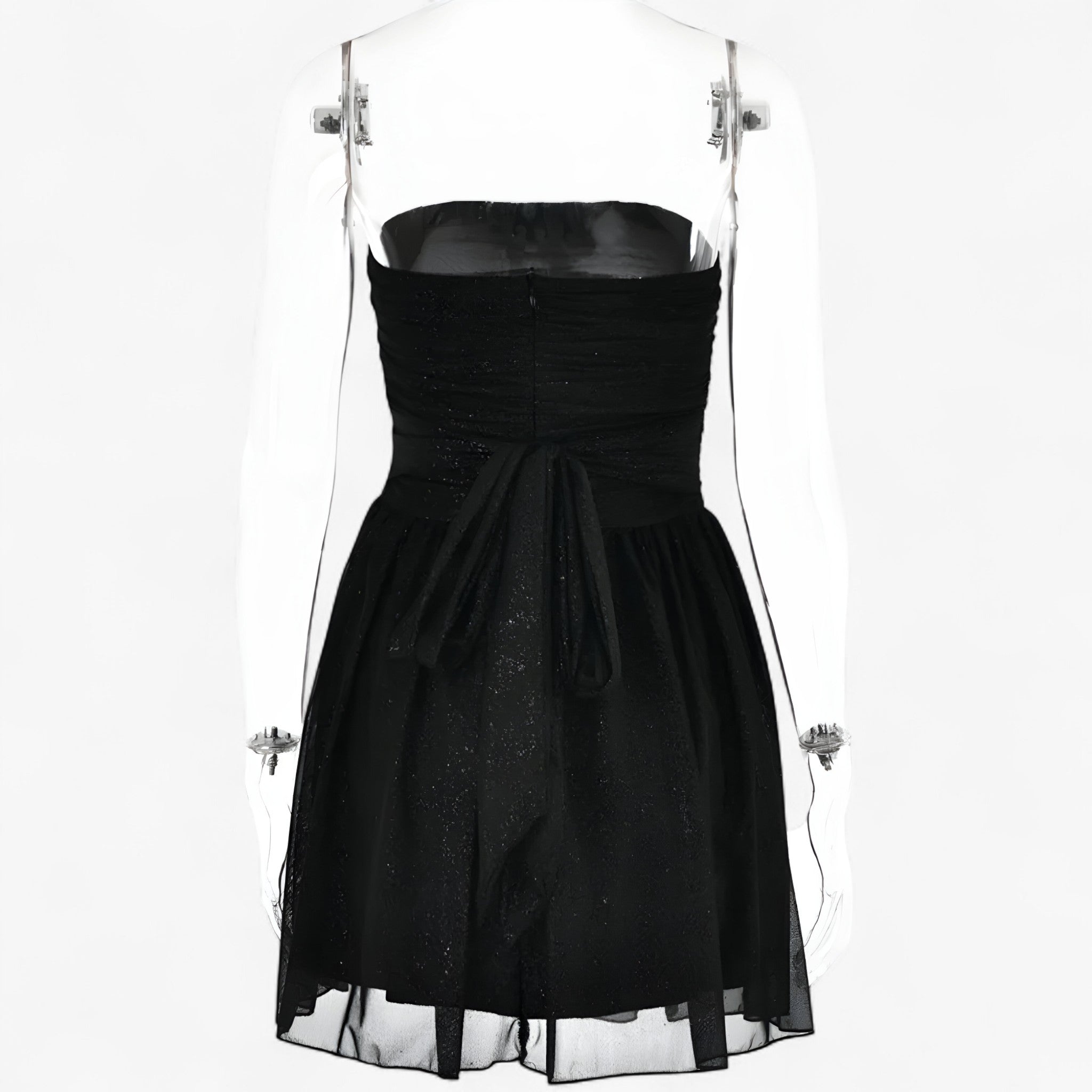 Rayah | Minidress senza maniche con effetto glitter - - 112402 1itemsoldjan16th 55%profit-111224 arlento20241113 dayone DK1 dresses-ai female-ai Kjoler d mini_short_dresses-ai - Concept Palermo