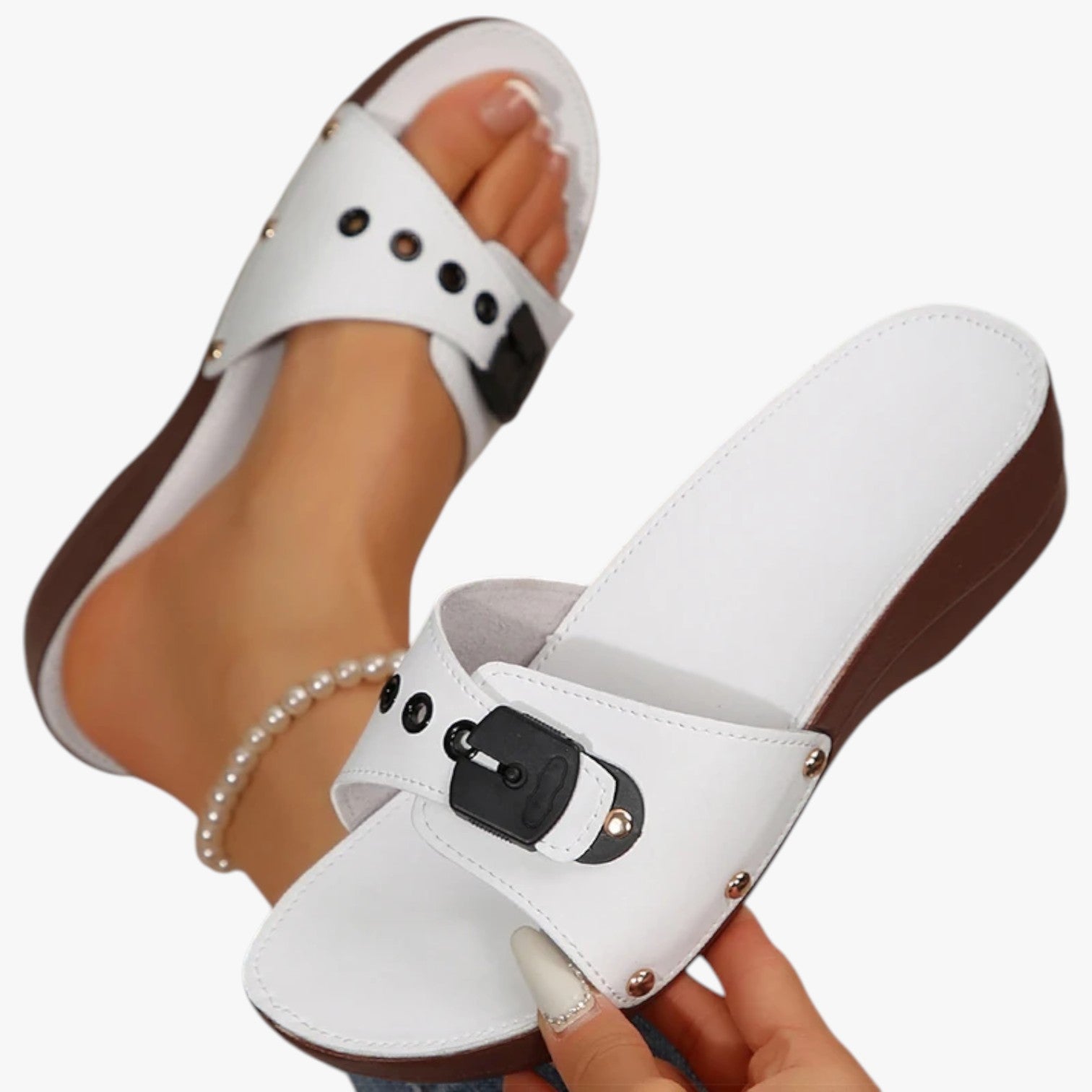Cassandra | Eleganza estiva e comfort morbido ad ogni passo - - breathable sandals casual sandals easy wear sandals fashion sandals women sandals - Concept Palermo