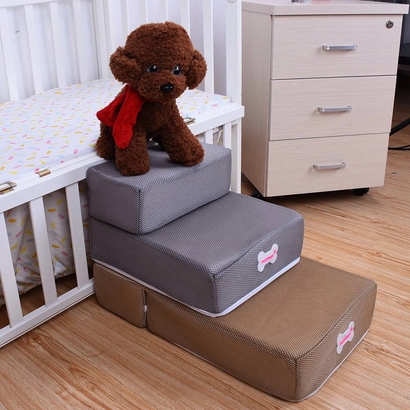 Scala per cani (2 strati) | Fai salire facilmente il tuo piccolo sul divano - - dog stairs DOG SUPPLIES pet ramps pet steps - Concept Palermo