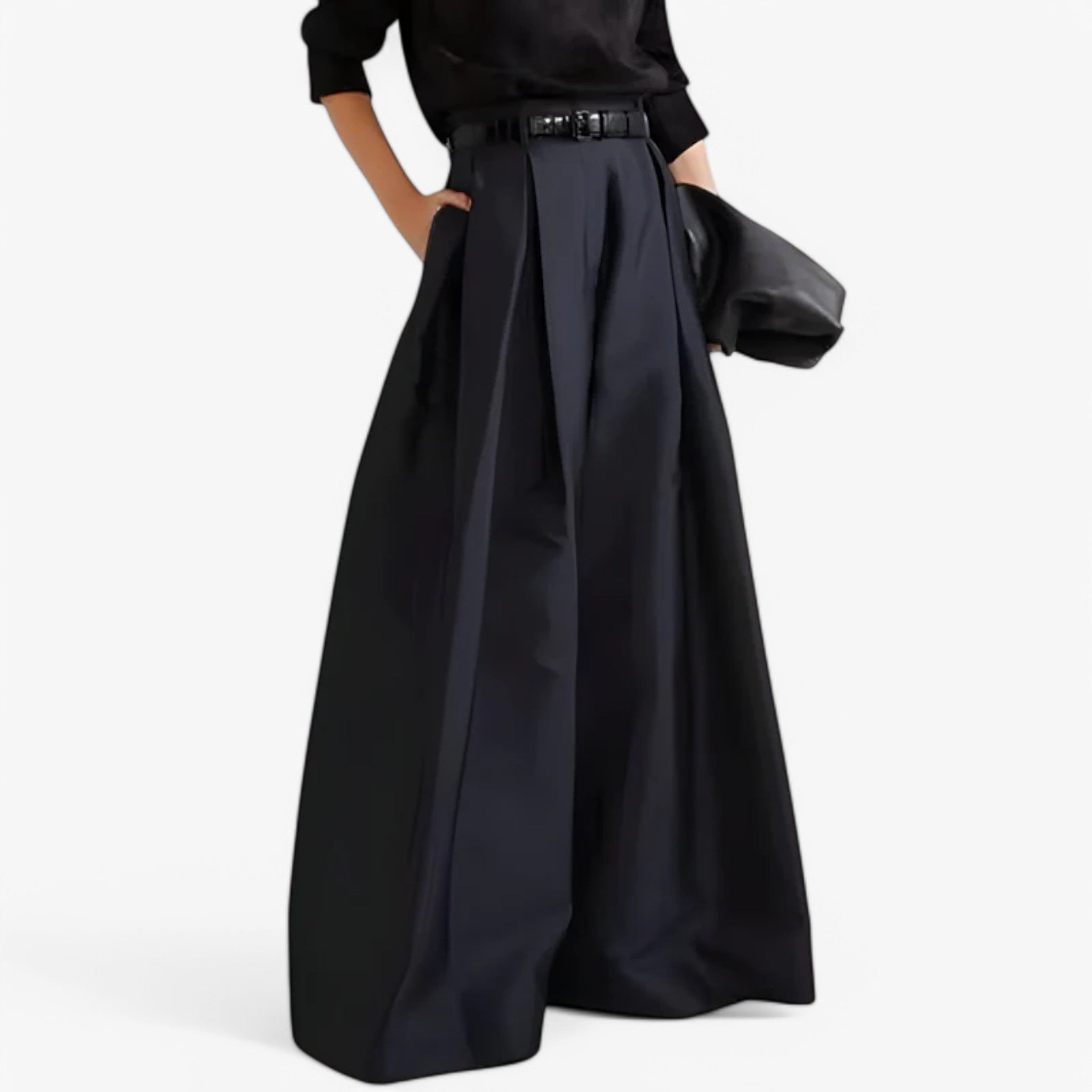 Sore | Pantaloni da donna - Eleganti e confortevoli - Blu Navy - - Concept Palermo
