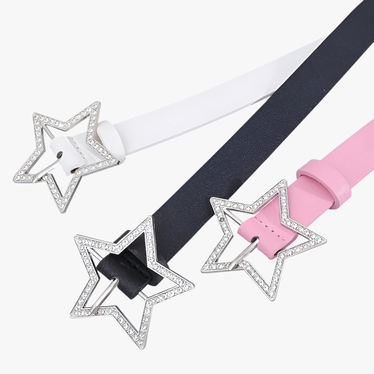 Evie | Cintura Y2K con strass per jeans - - belt Belts waist belt for women Womens belt - Concept Palermo