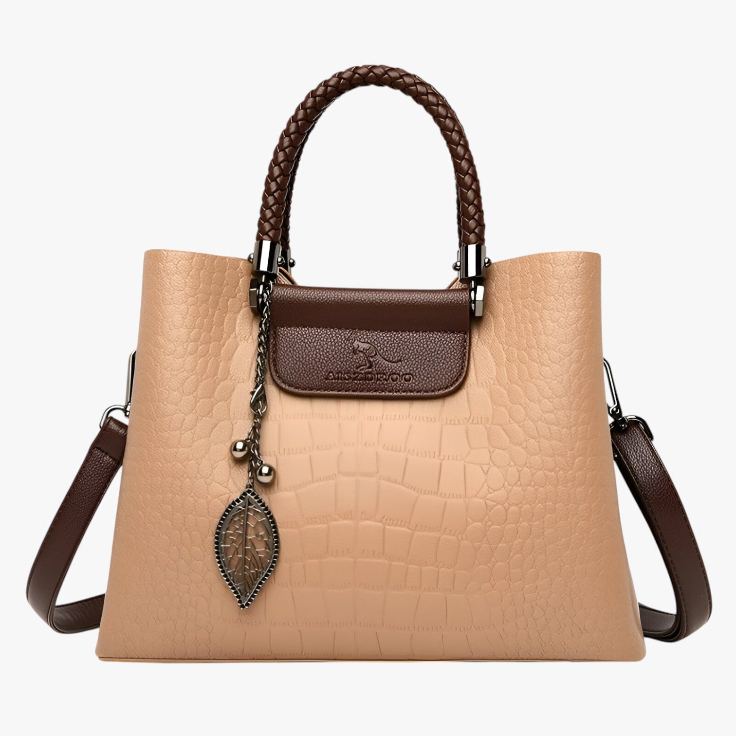Margaret | Borsa a tracolla e a spalla in morbida pelle - Khaki - Bags handbags women bags Women's handbags - Concept Palermo