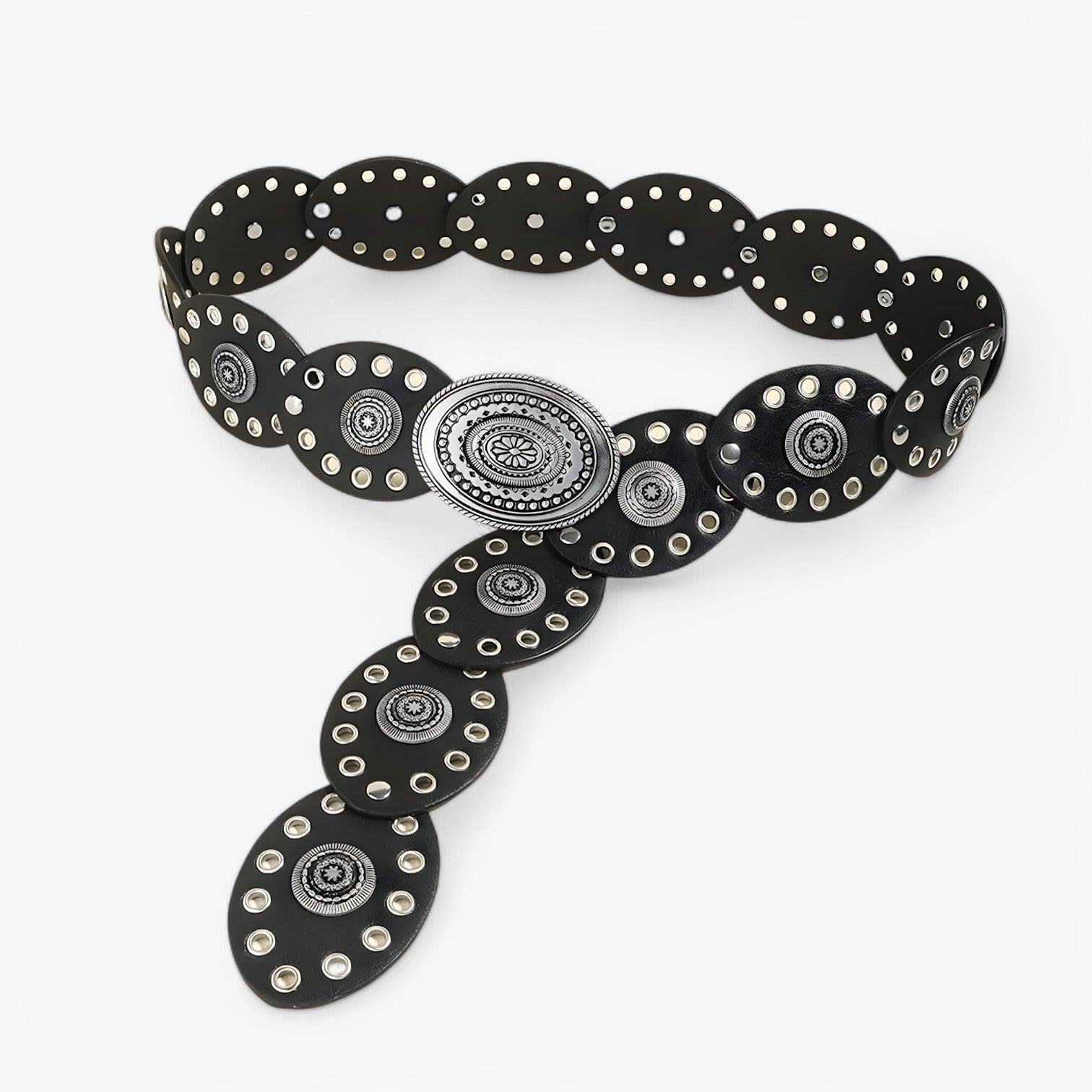 Madlaina | Cintura Vintage Regolabile – Eleganza Retro - nero 119cm - belts waist belt for women Womens belt - Concept Palermo