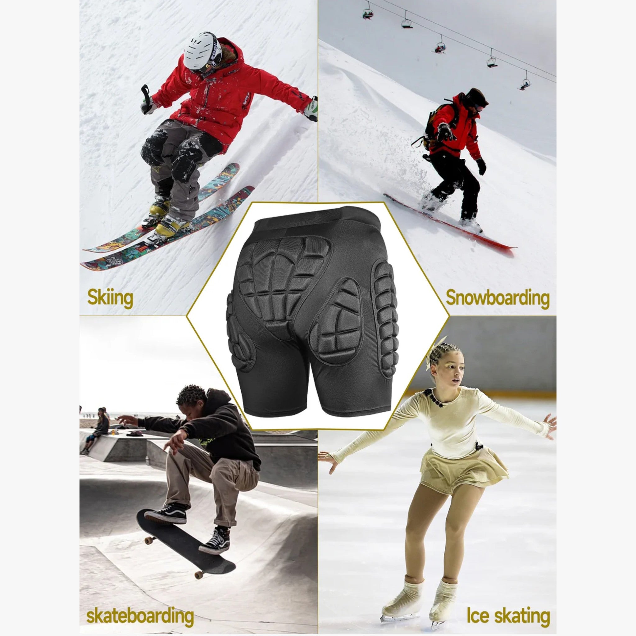 Snow Shield | Pantaloncino Imbottito - - - Concept Palermo