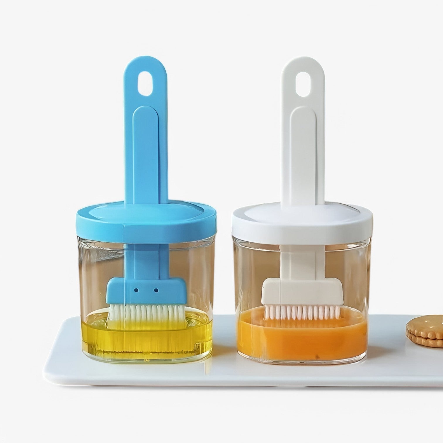 Brinn | Bottiglia per olio con pennello resistente al calore – Antigoccia e pratica - - Kitchen kitchen accessory kitchen tools - Concept Palermo