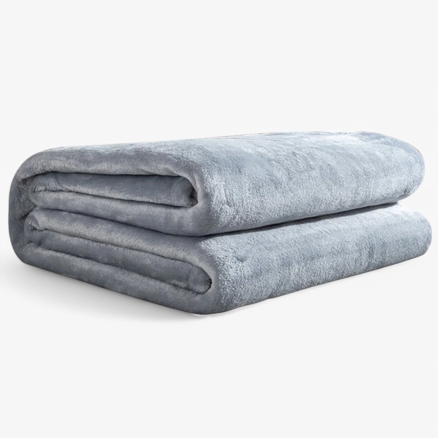 Lyra | Coperta morbida in flanella – Calore e comfort per ogni stanza - Grigio chiaro - bedroom Home - Concept Palermo