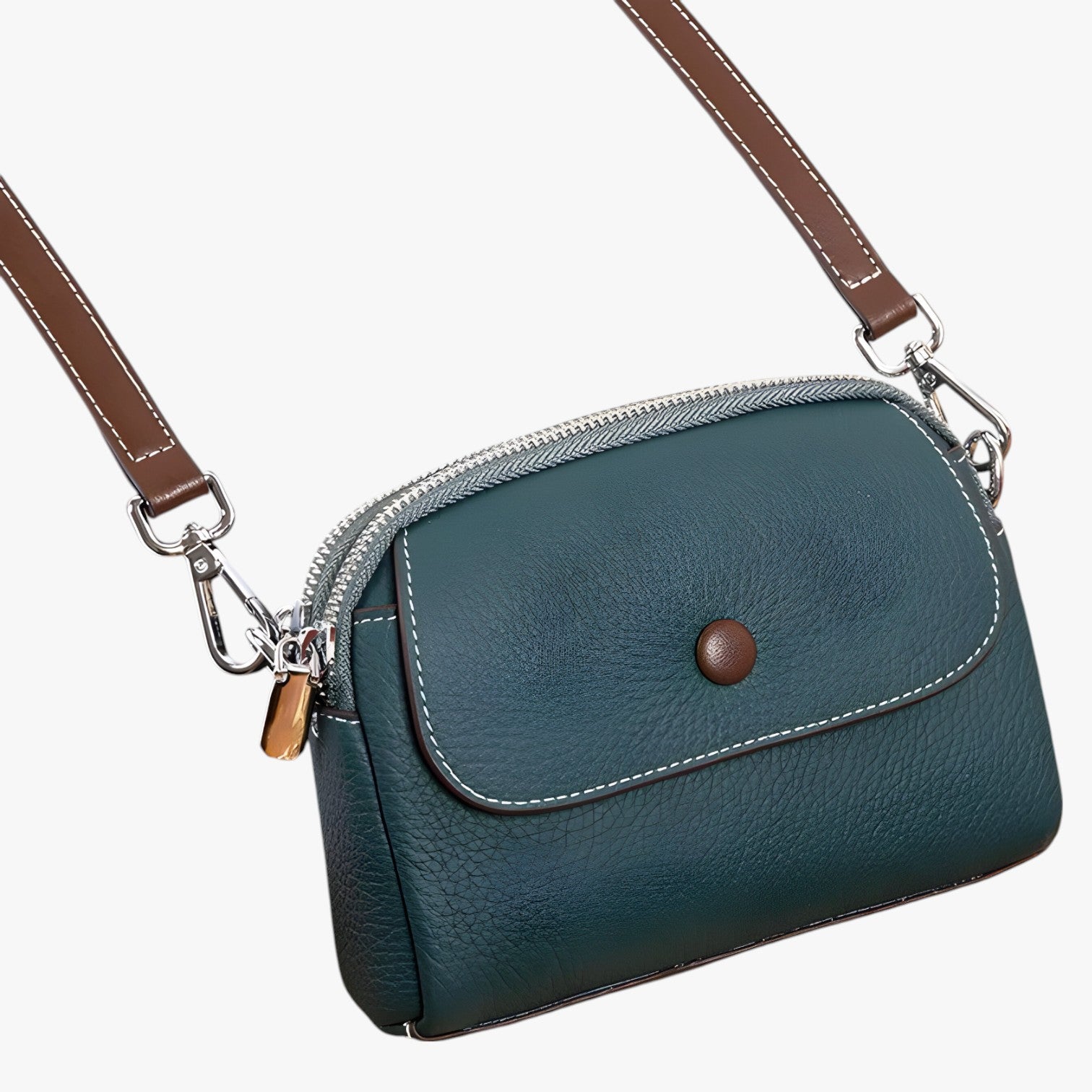 Valeria | Borsa a Spalla Donna Capiente e alla Moda - Blu mare - bag Bags Shoulder Bags women bag women bags - Concept Palermo