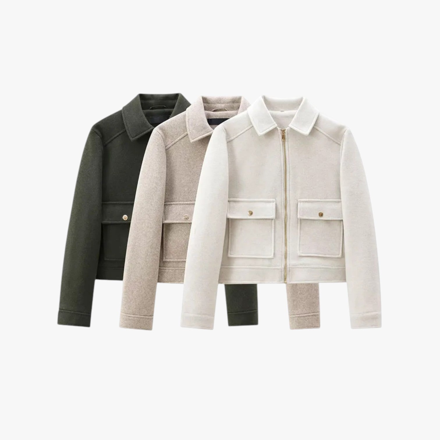 Alison | Elegante giacca invernale da strada: calda, pratica e con tasche - - coats coats for women Jackets & Coats - Concept Palermo