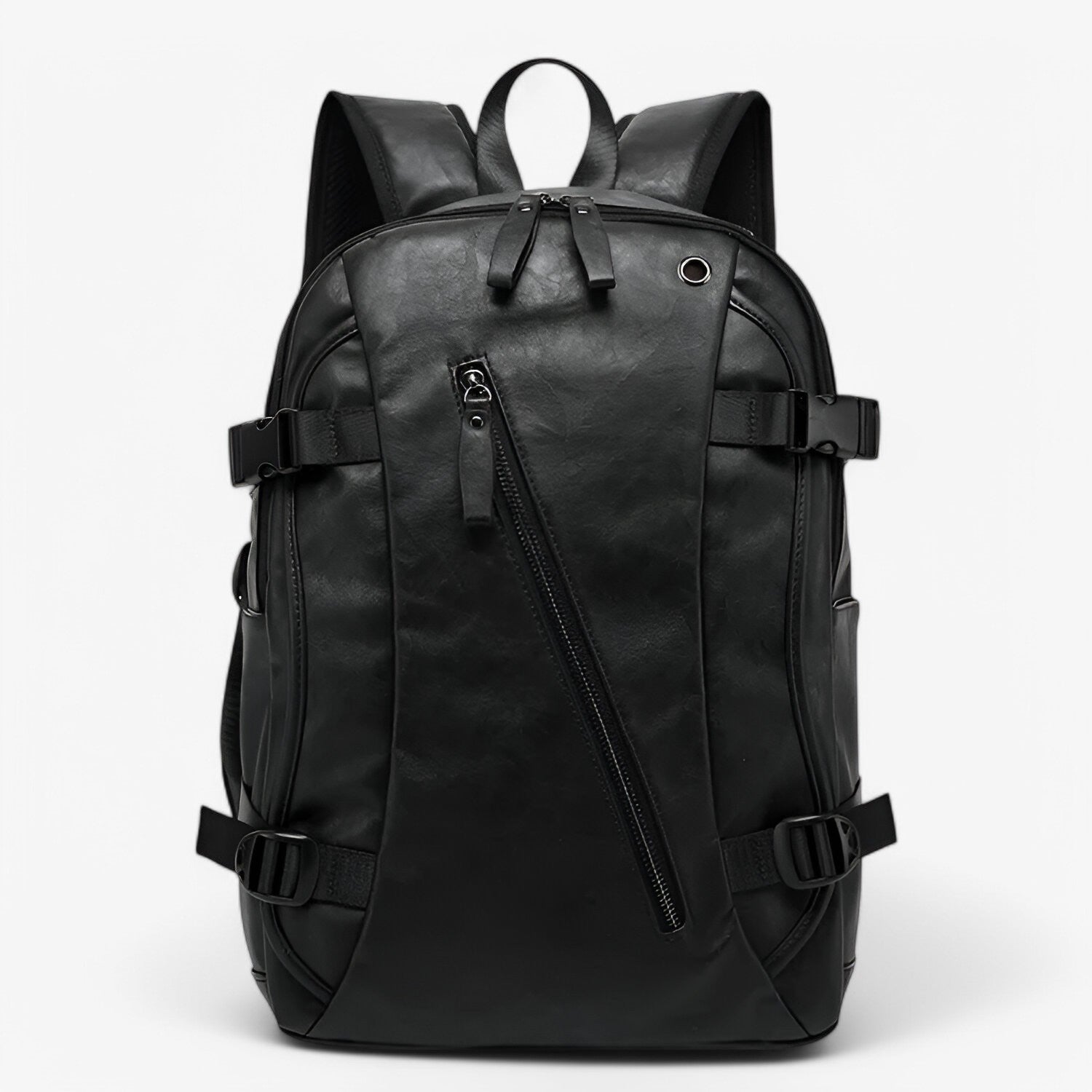 Summit | Zaino in pelle premium - Nero - - Concept Palermo