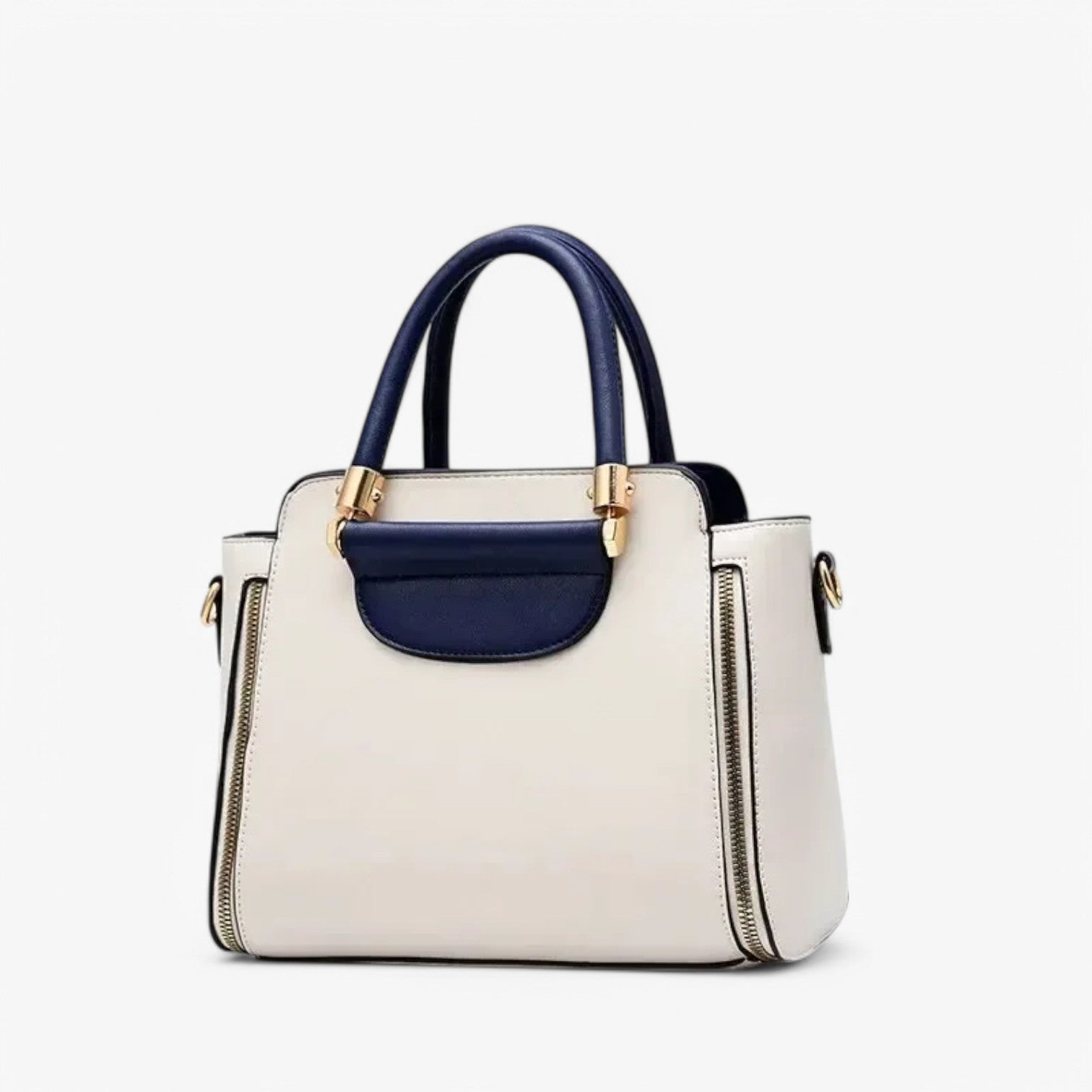 Elisabeth | Borsa a Mano Chic a Contrasto – Elegante e Professionale per il Lavoro - - Bags handbags women bags - Concept Palermo