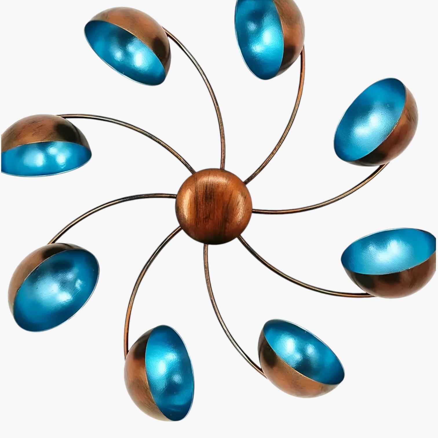 Waylon | Rotore a vento in metallo – Incantevole mulino a vento floreale per il tuo giardino - - Garden Garden accessories Home & Garden - Concept Palermo