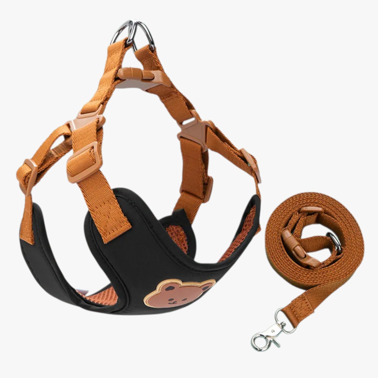 Navy | Pettorina Traspirante con Guinzaglio per Piccoli Animali - Nero CINA - pet petproduct Pets - Concept Palermo