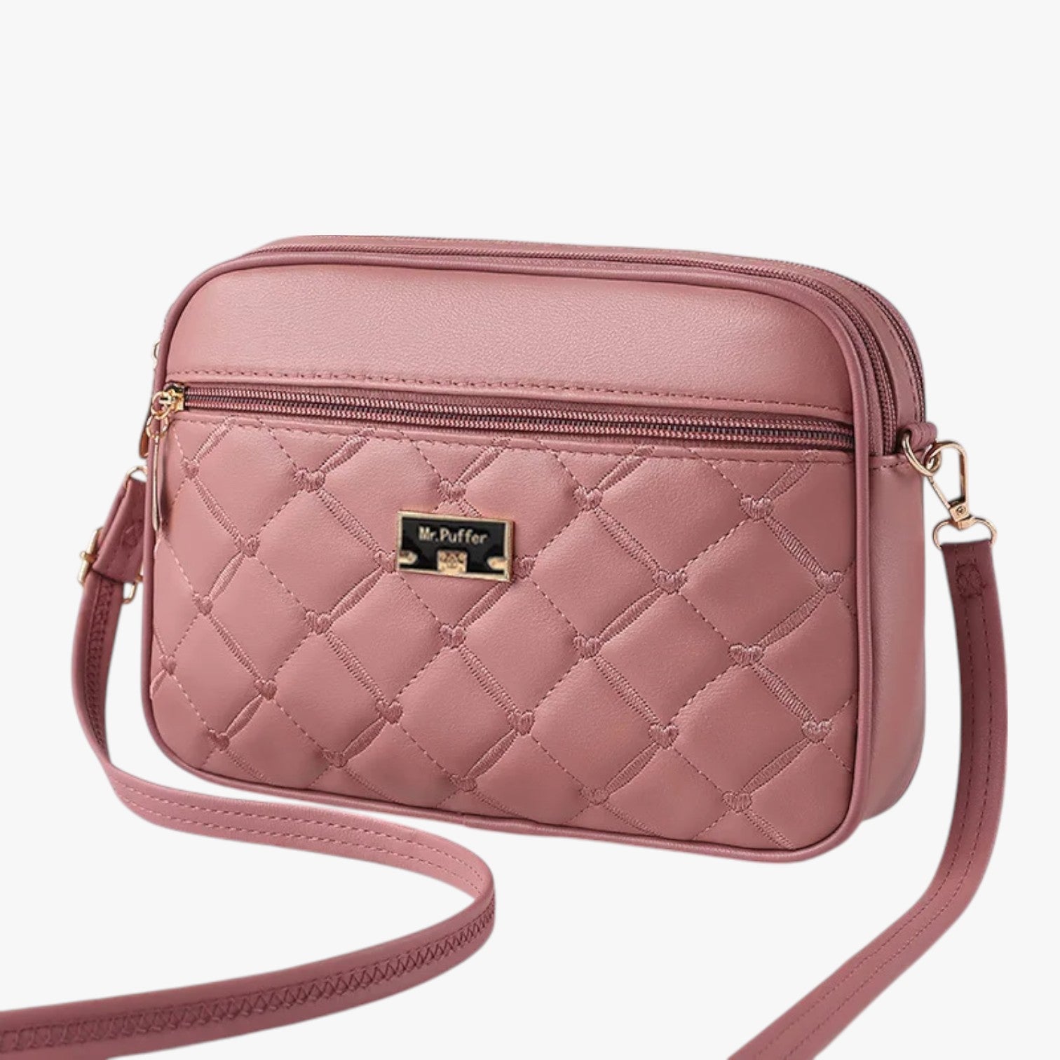 Camilla | Borsa a Spalla Donna 2025 in PU Lingge, Piccola e Versatile - Rosa 26cm 8cm 18cm - bag Bags Crossbody Bags women bag women bags - Concept Palermo