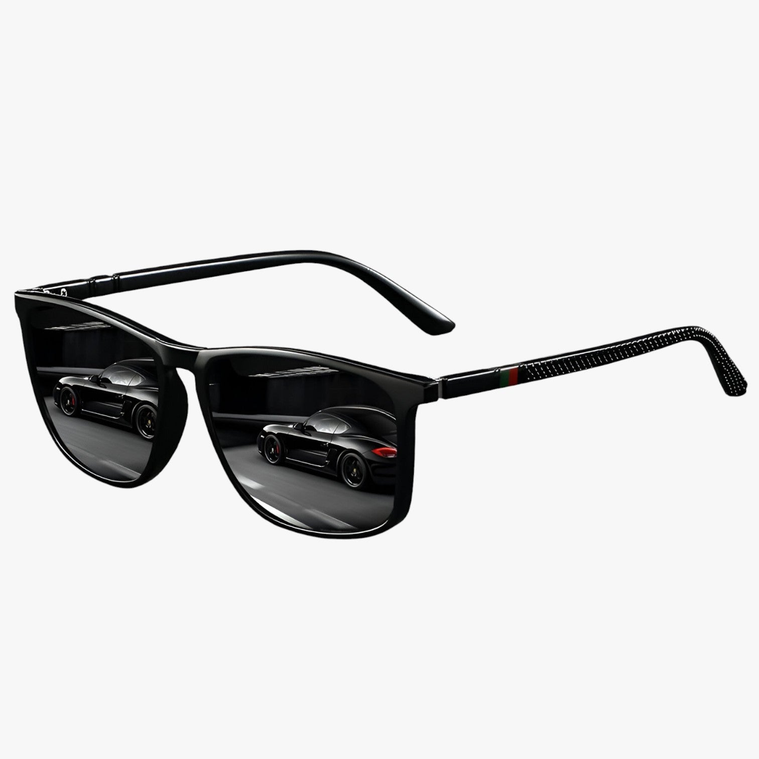 Jasper | Occhiali polarizzati vintage a strisce - - Fashion Sunglasses mens sunglasses Sunglasses - Concept Palermo