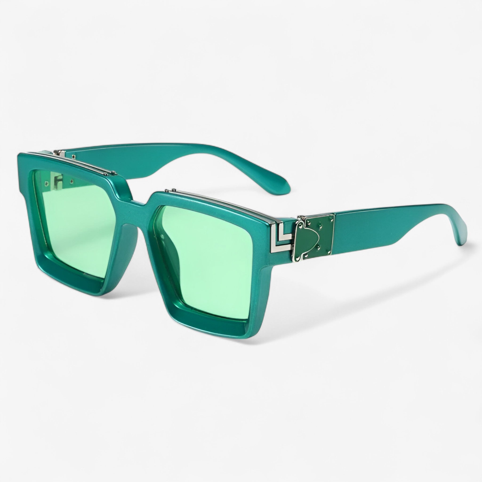 Ulrich | Occhiali da sole quadrati vintage da uomo e donna - Verde Verde other - Fashion Sunglasses men sunglasses polarized mens sunglasses Polarized man sunglasses Sunglasses sunglasses polarized men - Concept Palermo