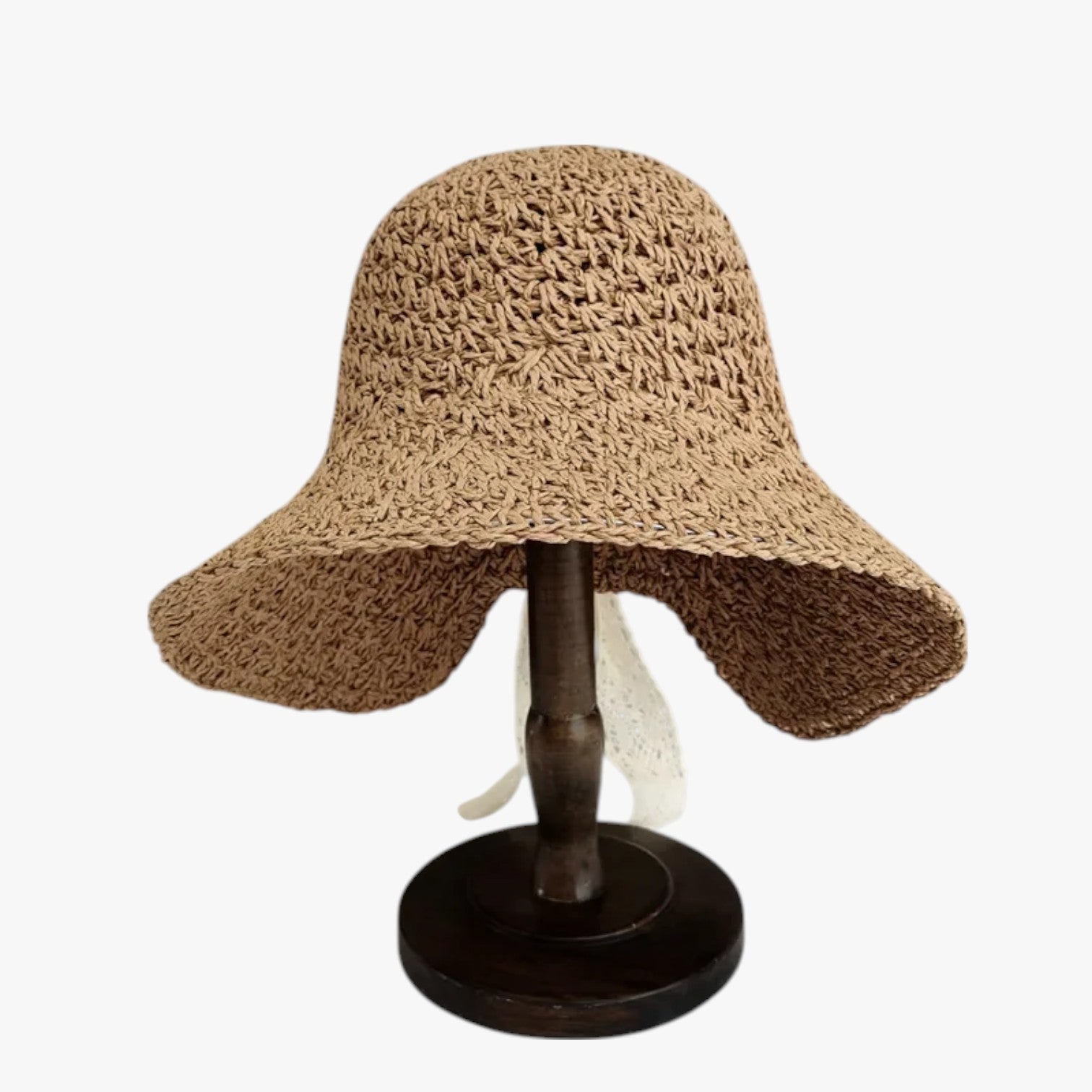 Elodie | Cappello da Spiaggia UV con Foro per Codino - - hat Hat for girls summer hat sun hat Sun Hats women hat - Concept Palermo