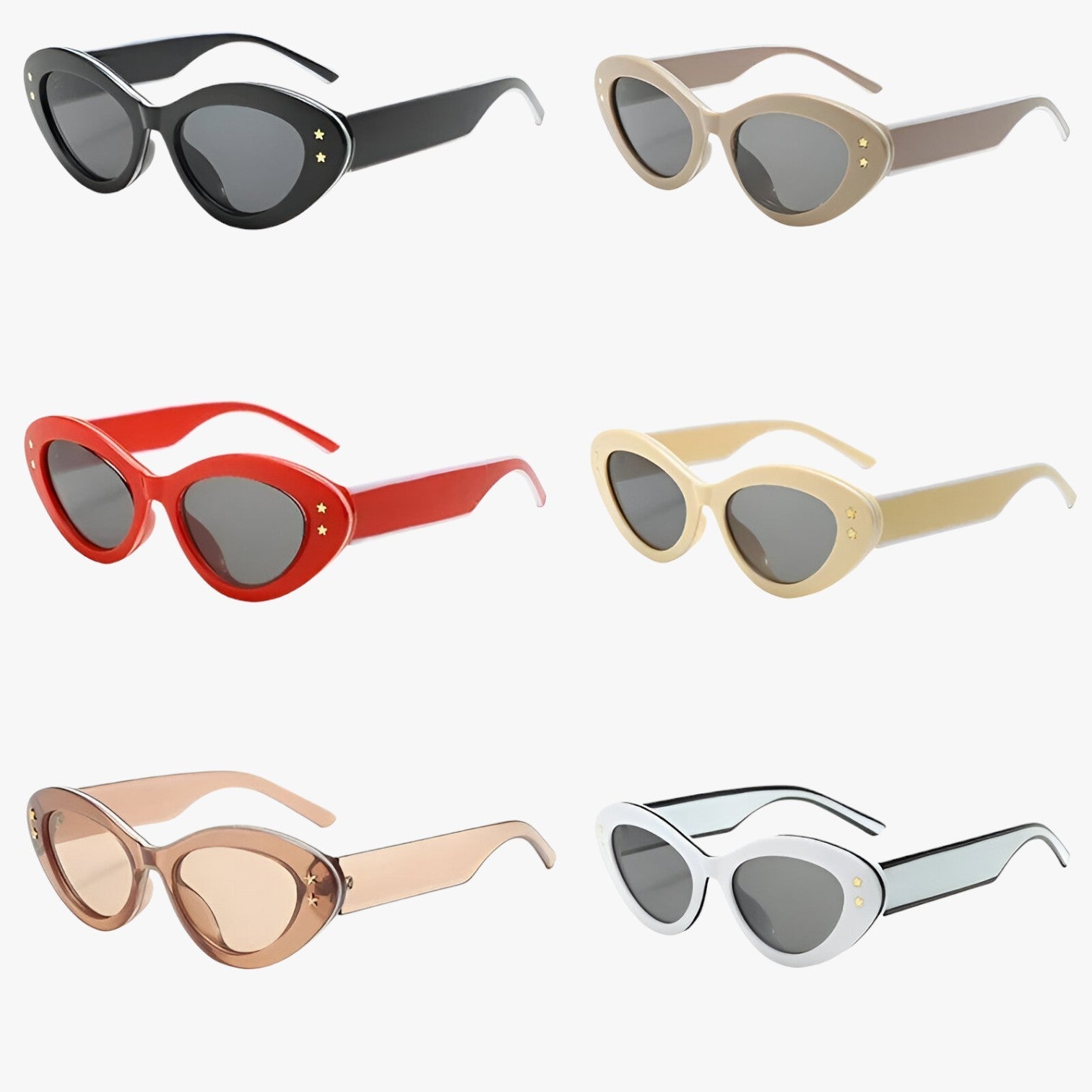 Selah | Occhiali da sole retro eleganti con protezione UV400 - - Cat Eye Sunglasses Fashion Sunglasses polarized sunglasses women Sunglasses - Concept Palermo