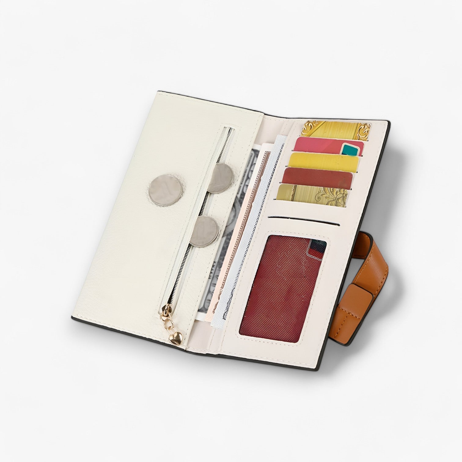 Rylee | Portafoglio lungo elegante da donna e porta carte multifunzionale - - wallet womens wallet - Concept Palermo